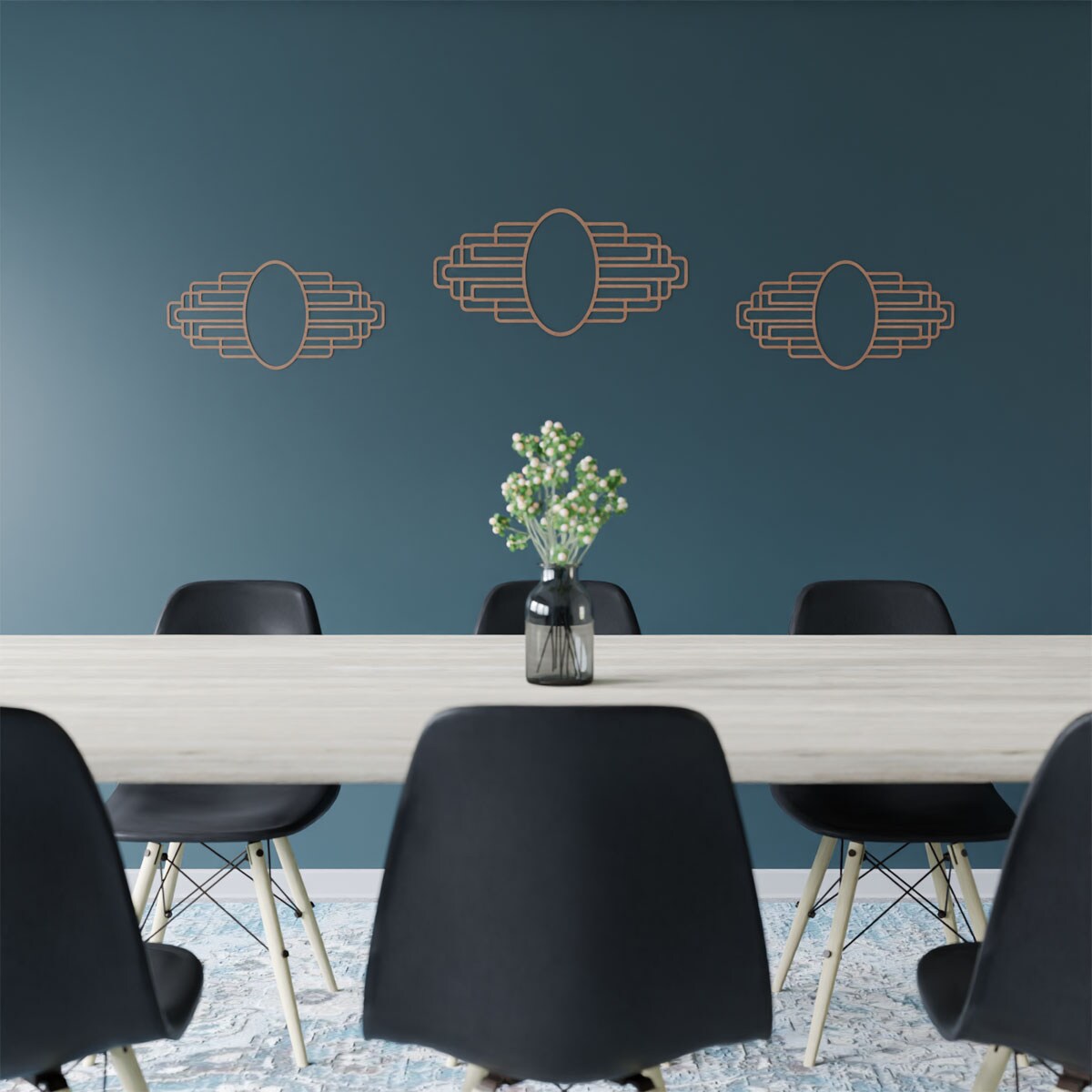 Ekena Millwork CMWP28X14X0375EBMF Ceiling-Medallions - View #6