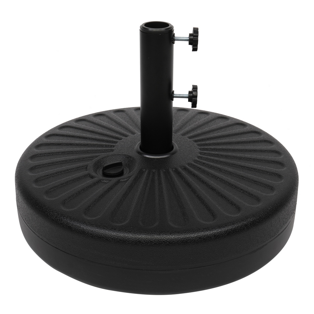 Winado 675168469176 20 inch Round Plastic Patio Umbrella Base