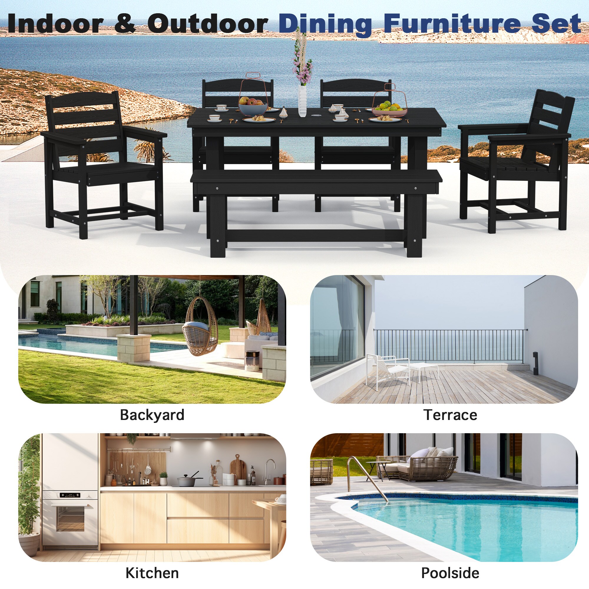JEAREY PEJYCZY06-BK Patio-Dining-Sets - View #9