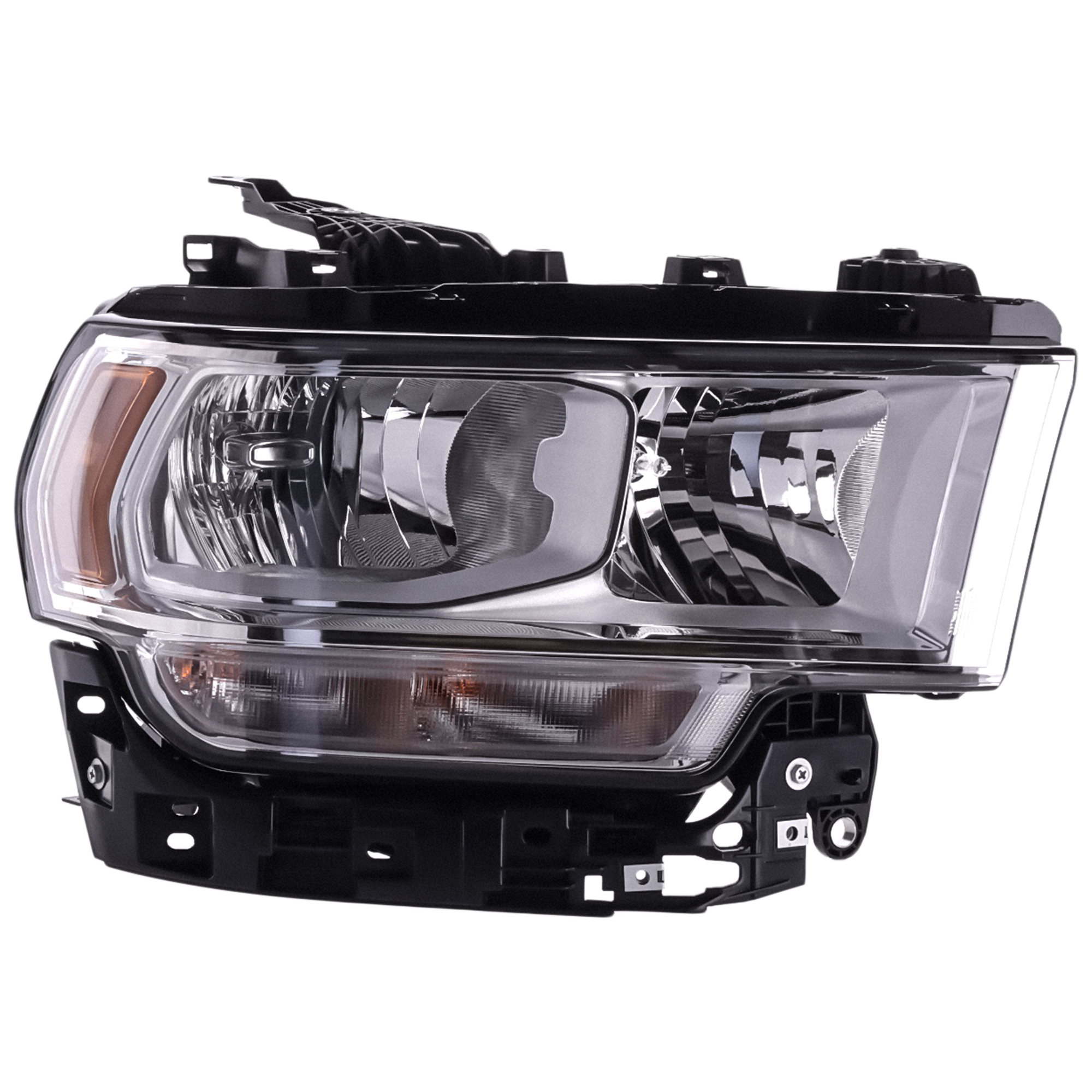 Garage-Pro GPRD10010103 Passenger Side Headlight For Ram 2500 2019-2024 Also Fits 3500 Halogen with Bulb(s) Crew Cab Replaces# 68360176ae 68360176ad