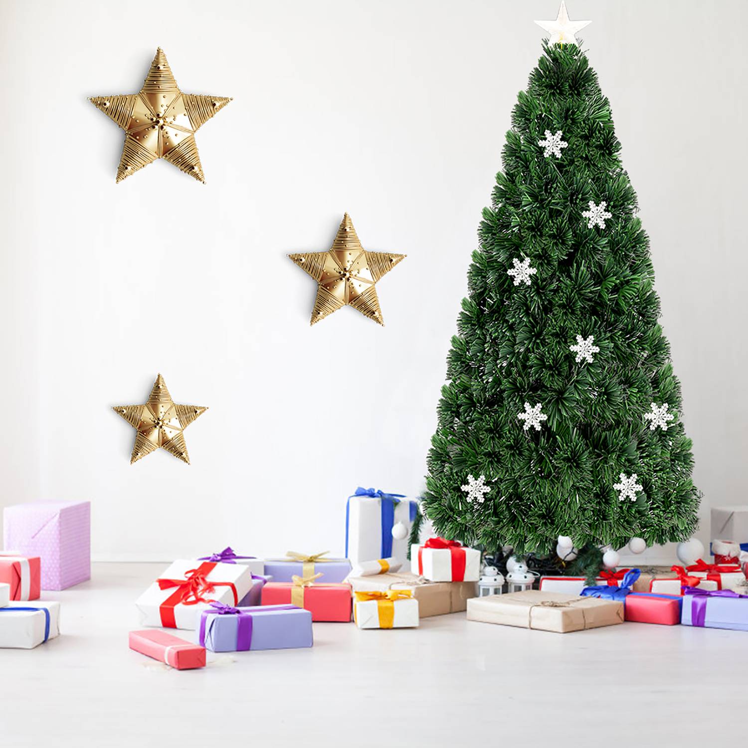 Costway CSHY000368 Artificial-Christmas-Trees - View #7