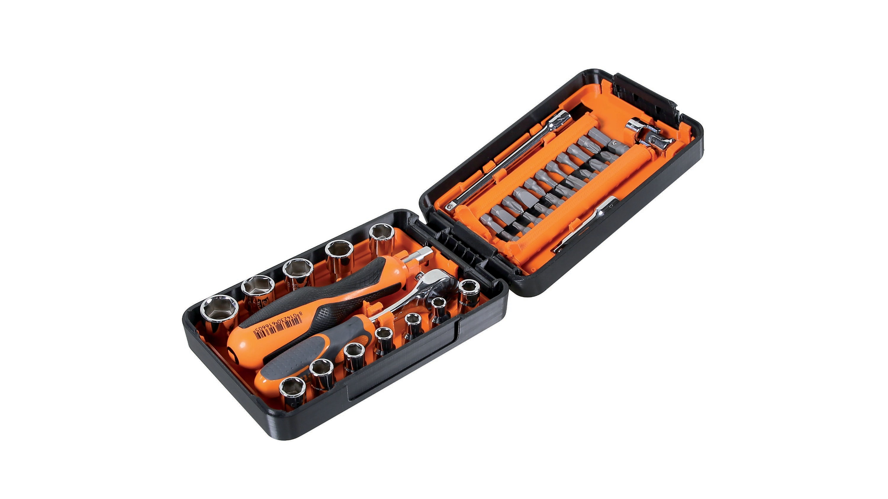 Beta 009000947 1/4-in Drive Metric Intermediate Socket Set 39 -Pieces