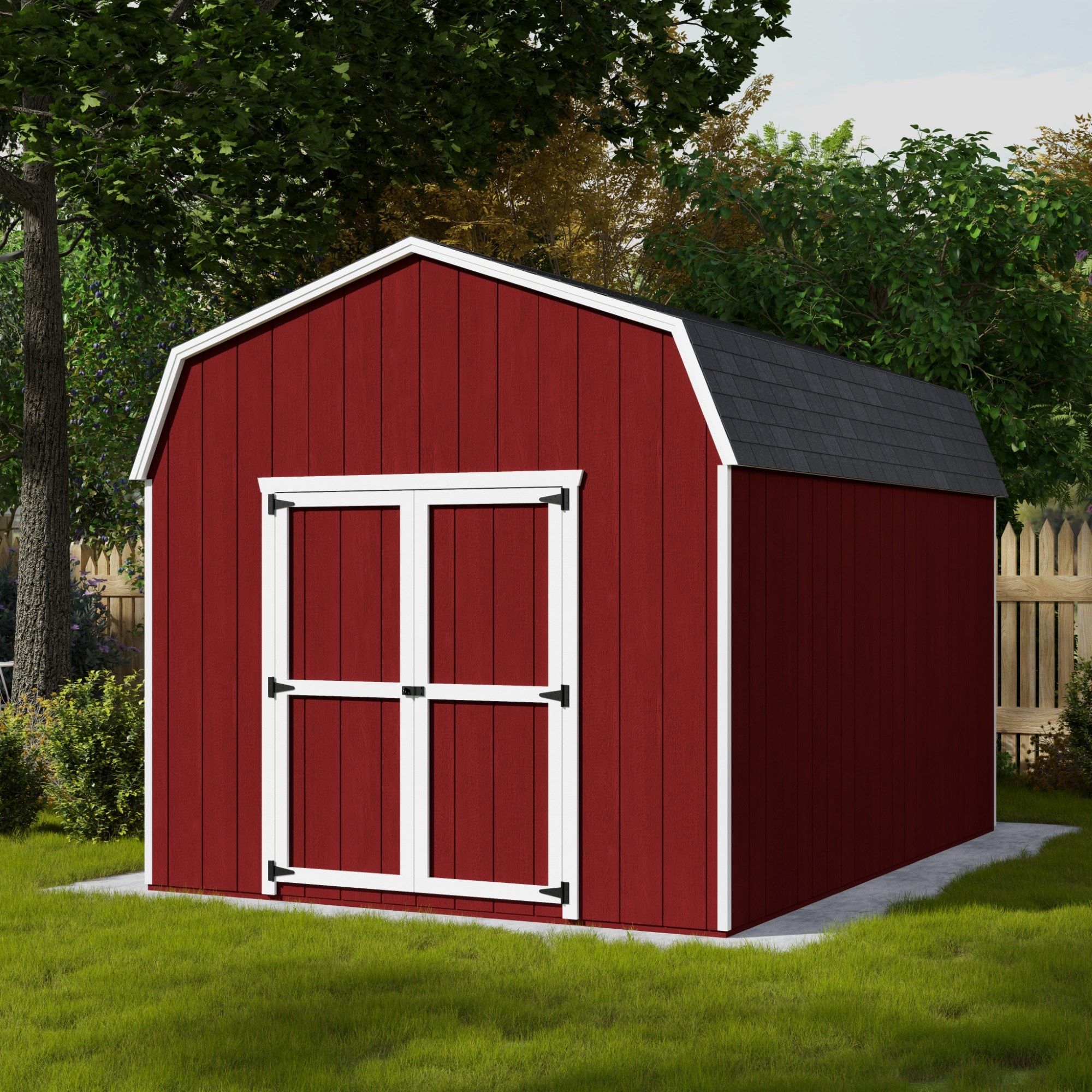 Little Cottage Co 10X14 VGB-6-PC Wood-Storage-Buildings - View #2