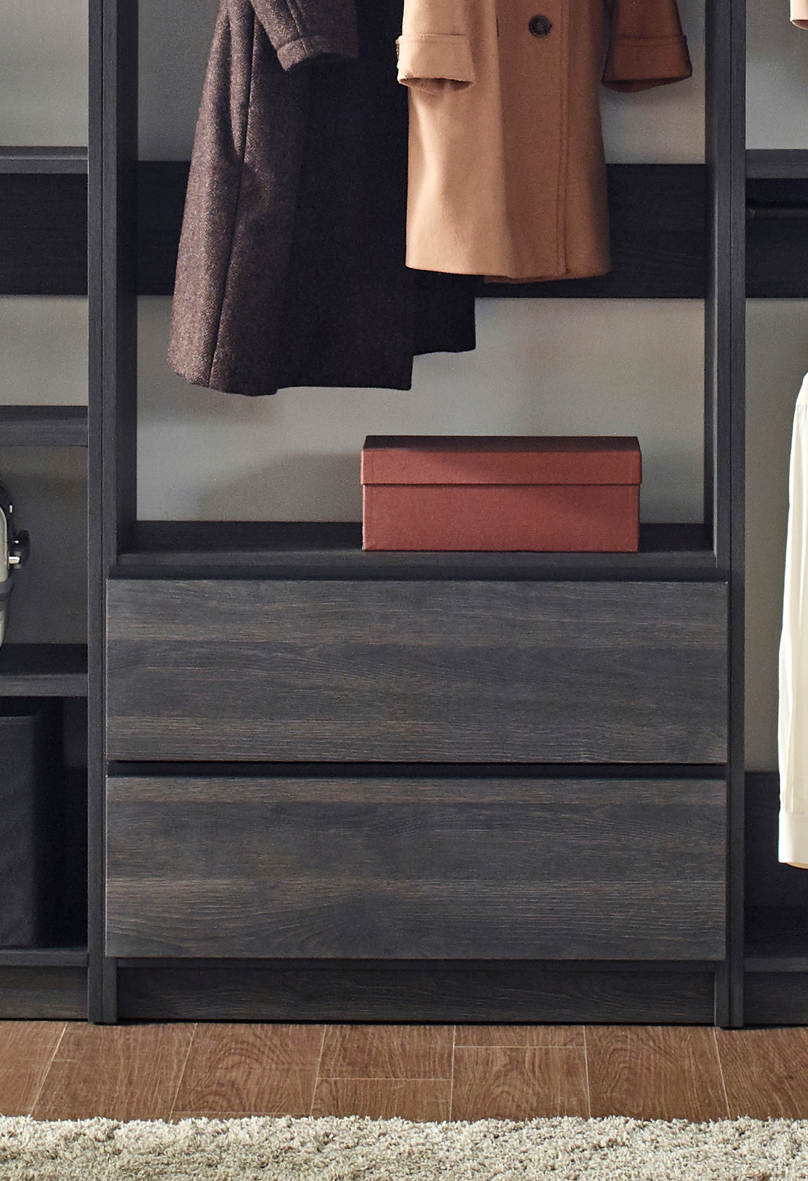 Klair Living PROSPER-ECA BLK Wood-Closet-Kits - View #5