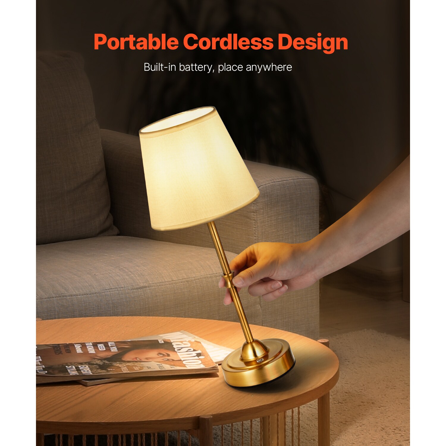 VEVOR SCBYDZTD636307657V9 Table-Lamps - View #3