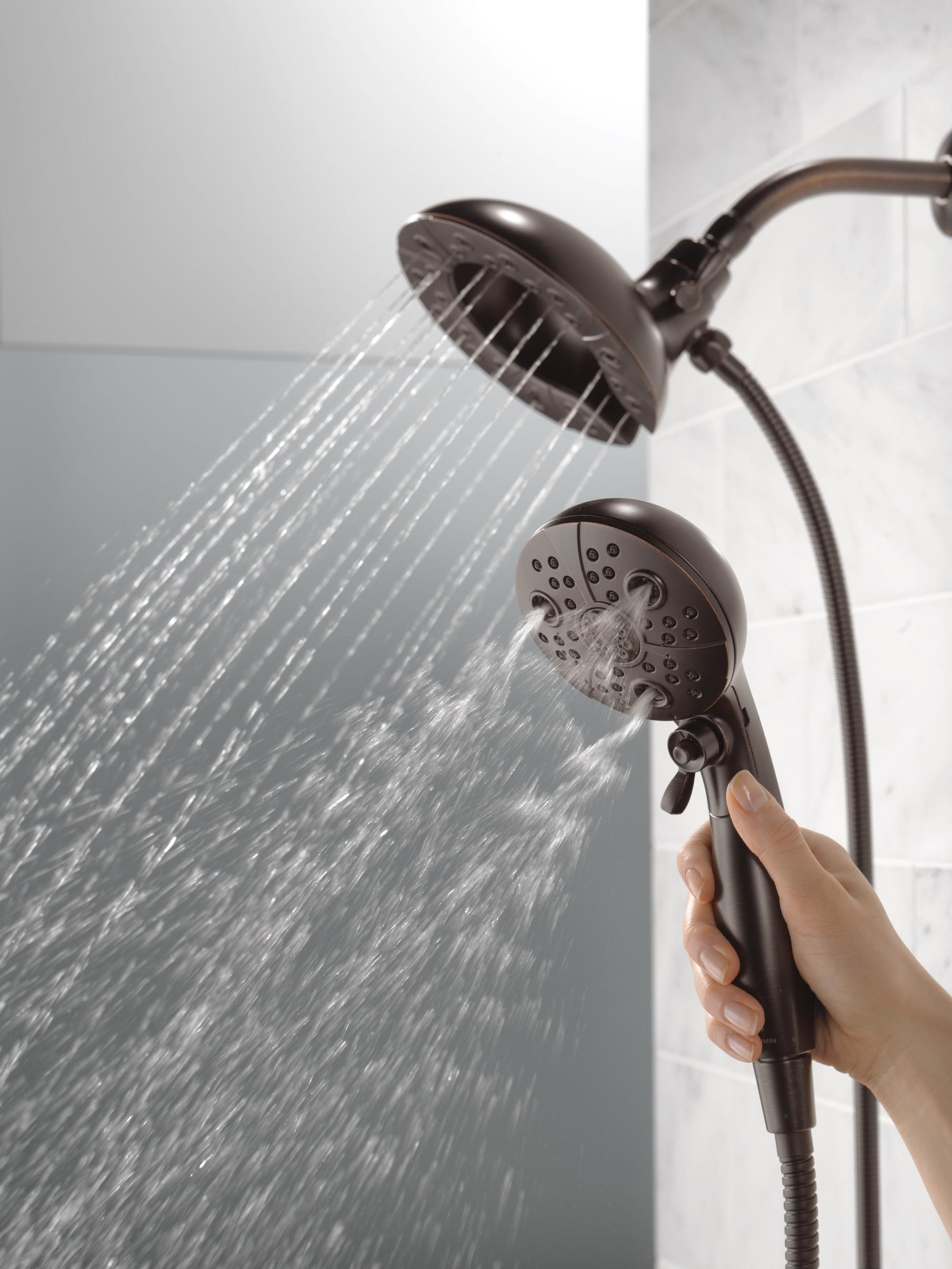 Delta 58480-RB-PK Fixed-Showerhead - View #2