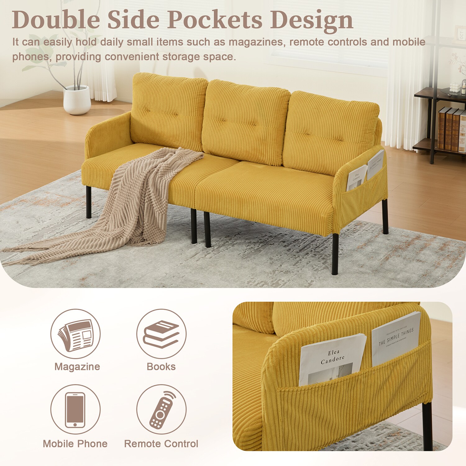 Mondawe MO-CM51877 Sofas-Loveseats - View #3