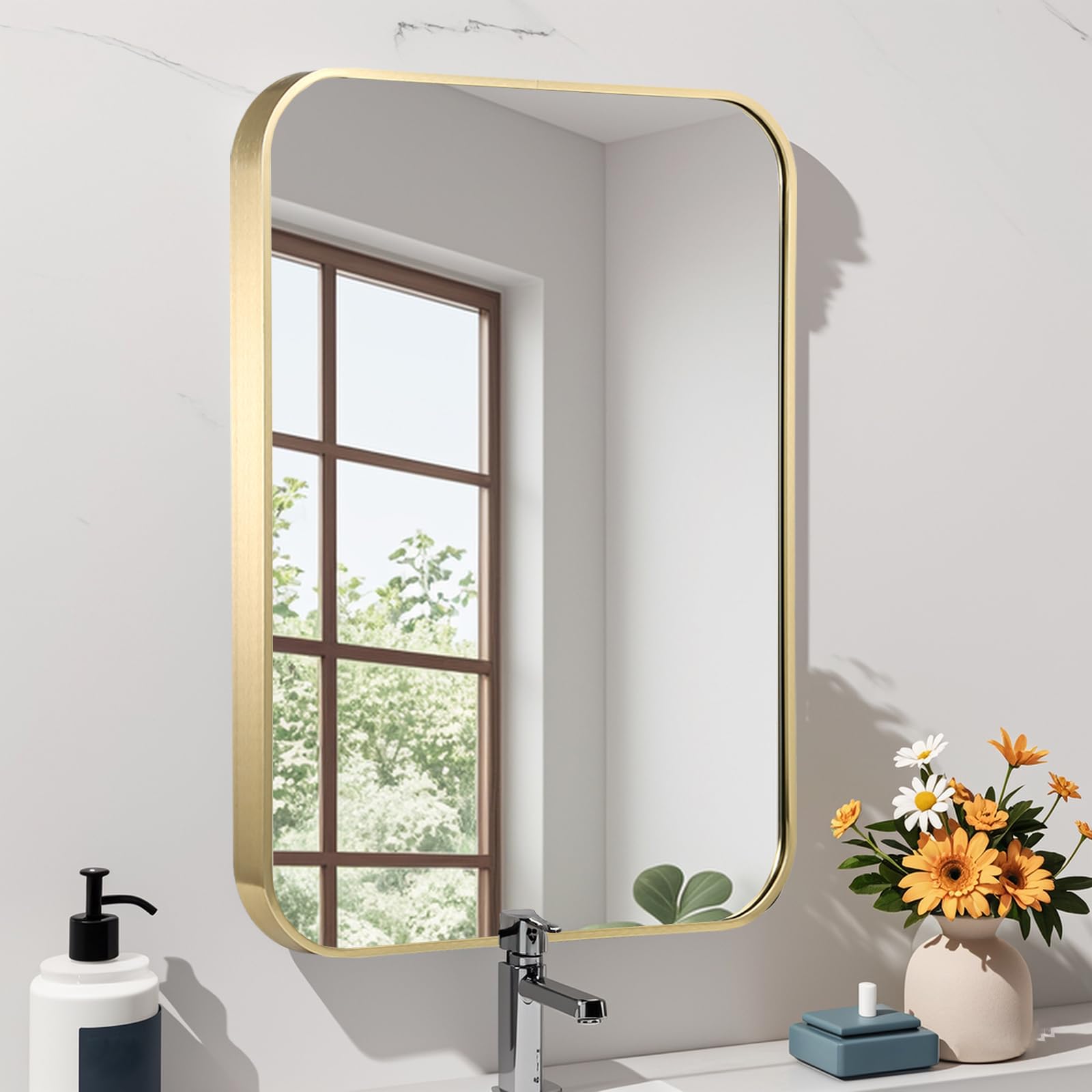 Phewnyzo LPW0710W097 Framed-Bath-Mirrors - View #2