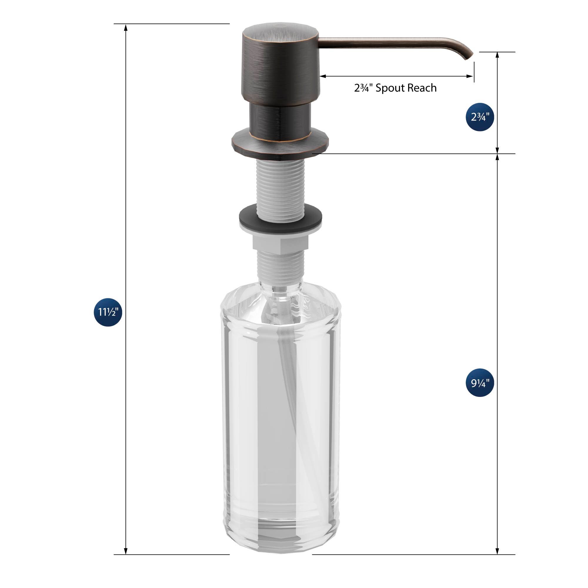 Karran SD25ORB Soap-Lotion-Dispensers - View #3
