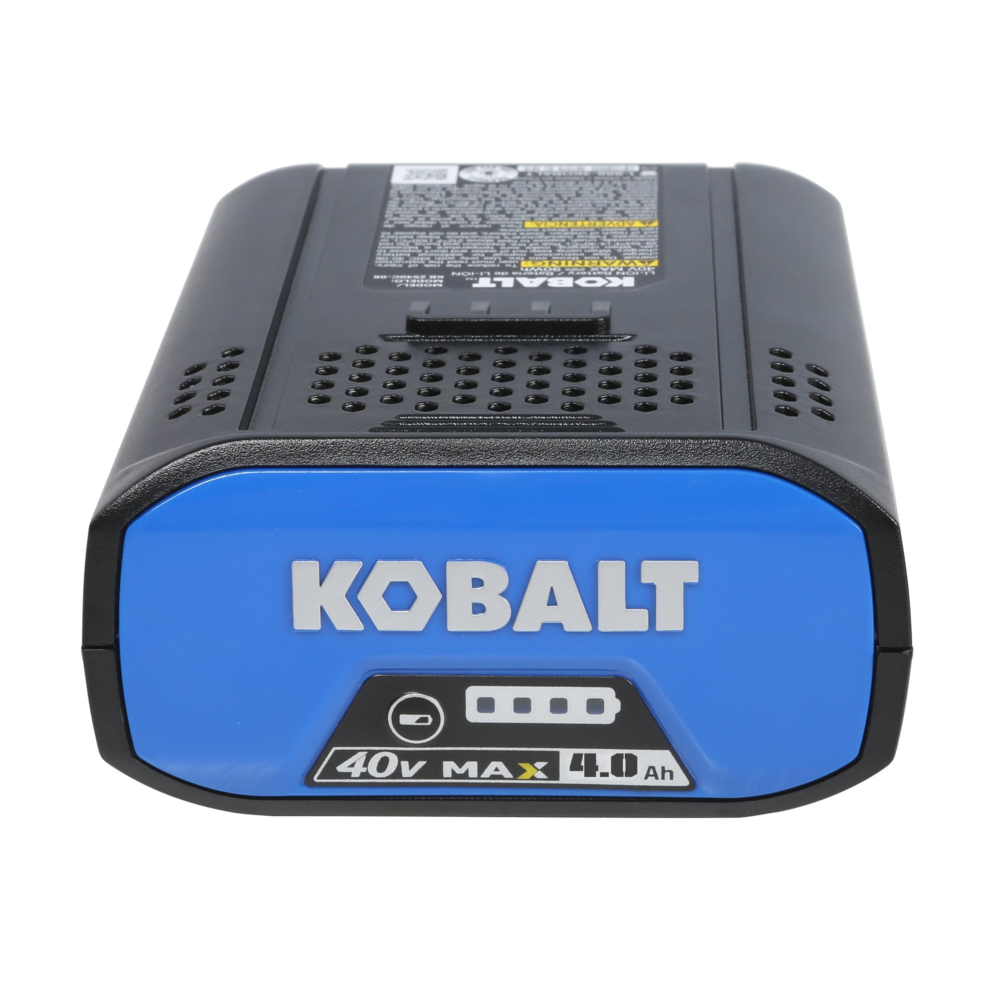 Kobalt 40-Volt Max 4 Ah Rechargeable Lithium Ion (Li-ion) Cordless Power  Equipment Battery at