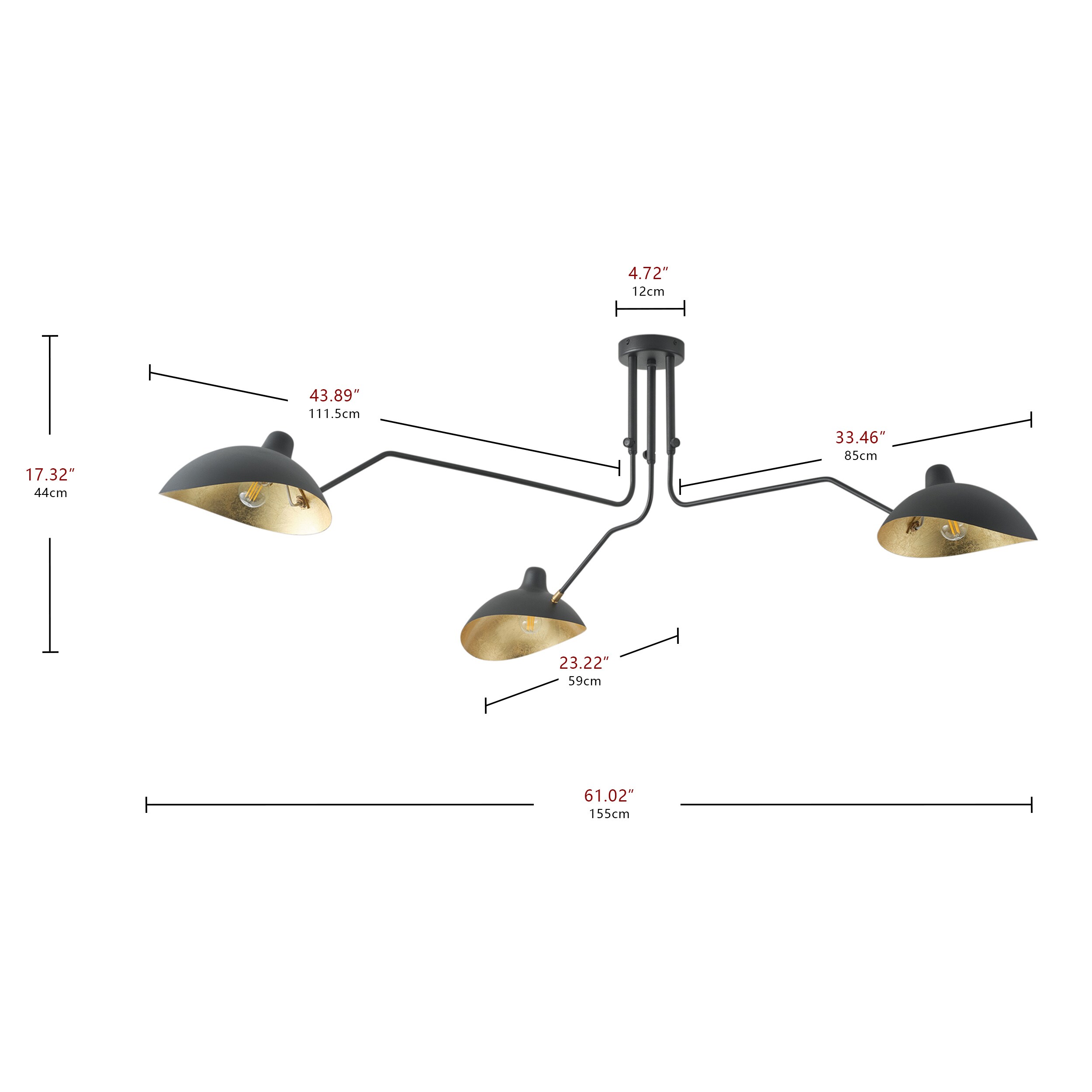 Aiwen AD-D193-3 flushmounts - View #10