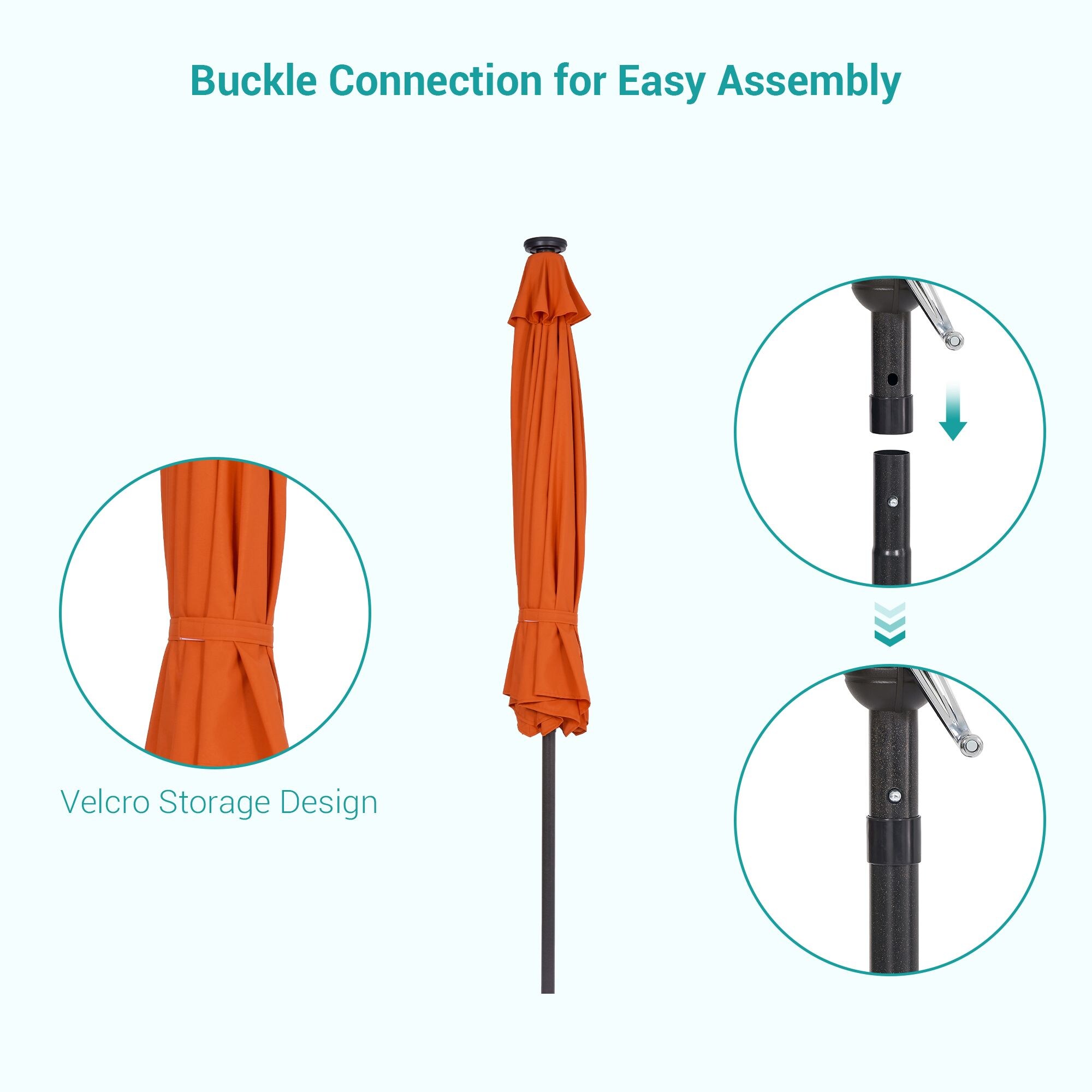 ACEGOSES LW-LED270OY Umbrellas-2 - View #6