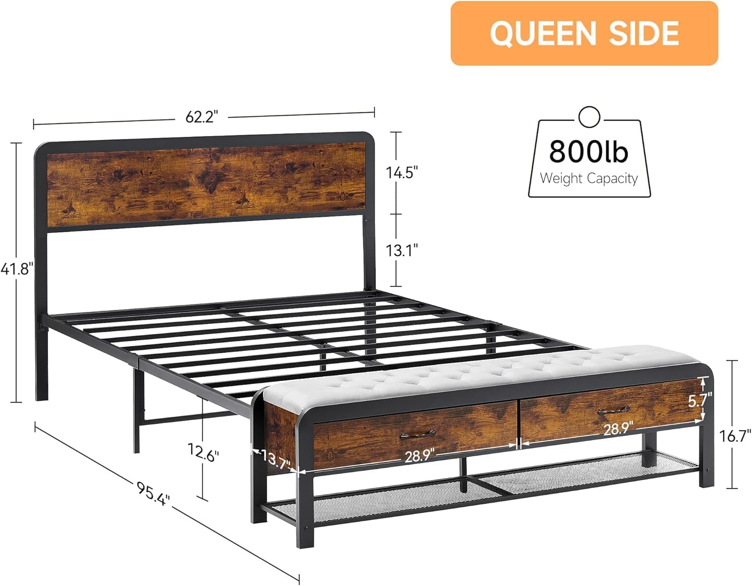 Qeetex DHZ-PHO-0X77379L beds - View #2