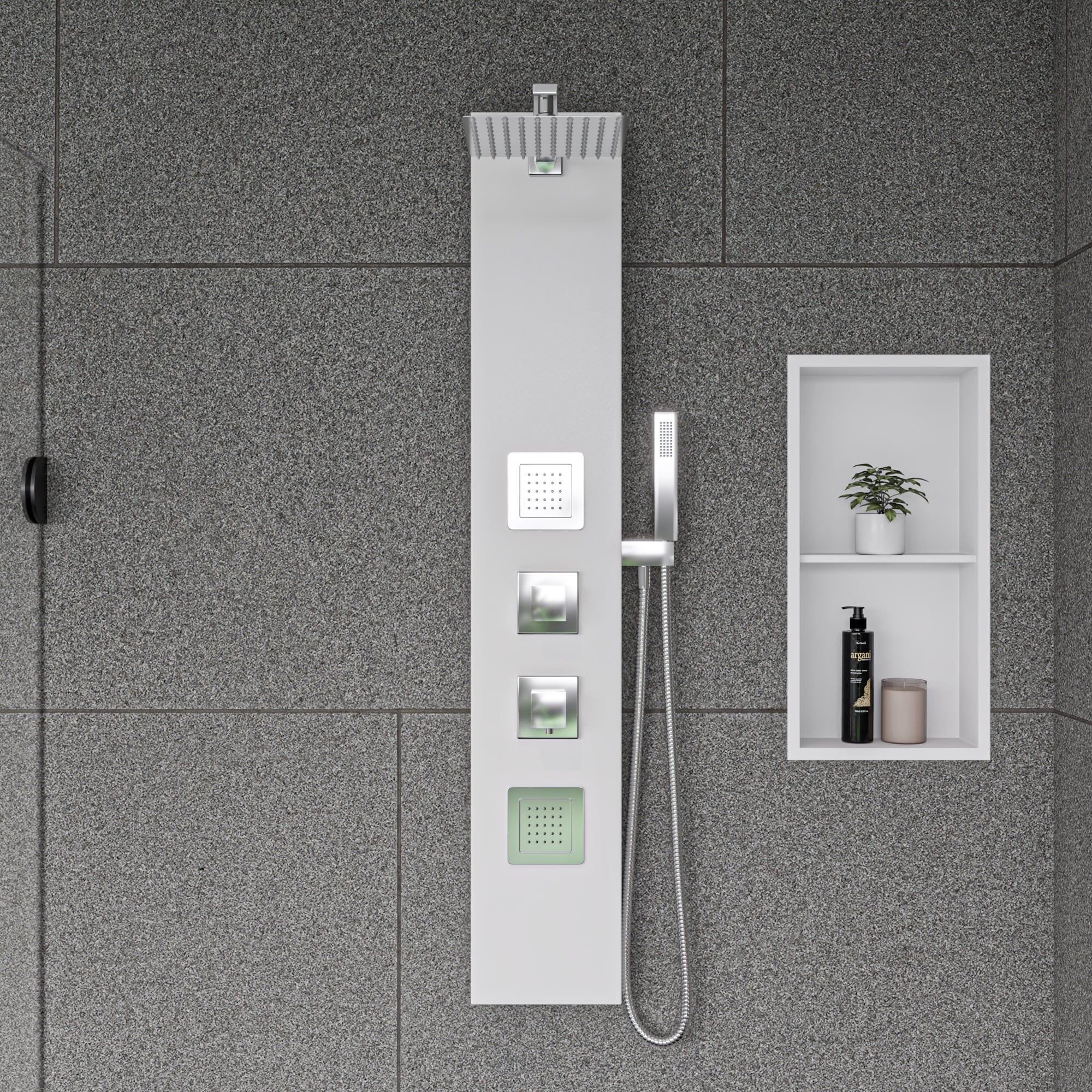 ALFI ABNC1224-W Bathroom-Shelves - View #8