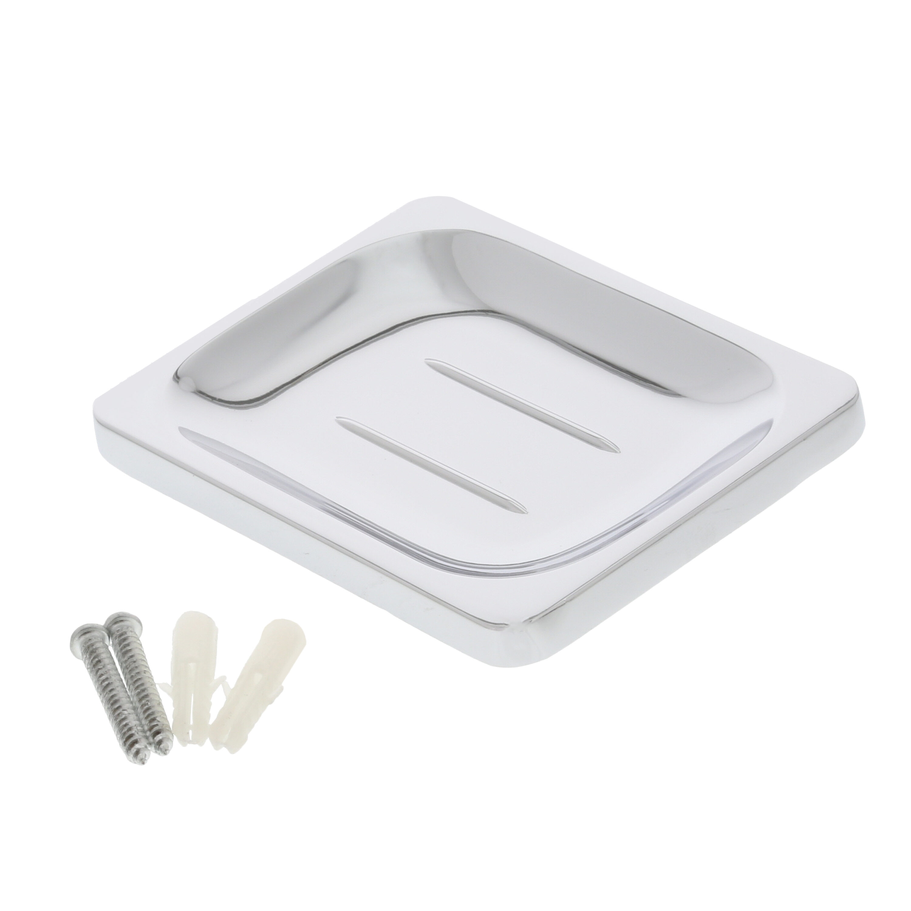 LPS 97191 Chrome Plated Metal Soap Dish
