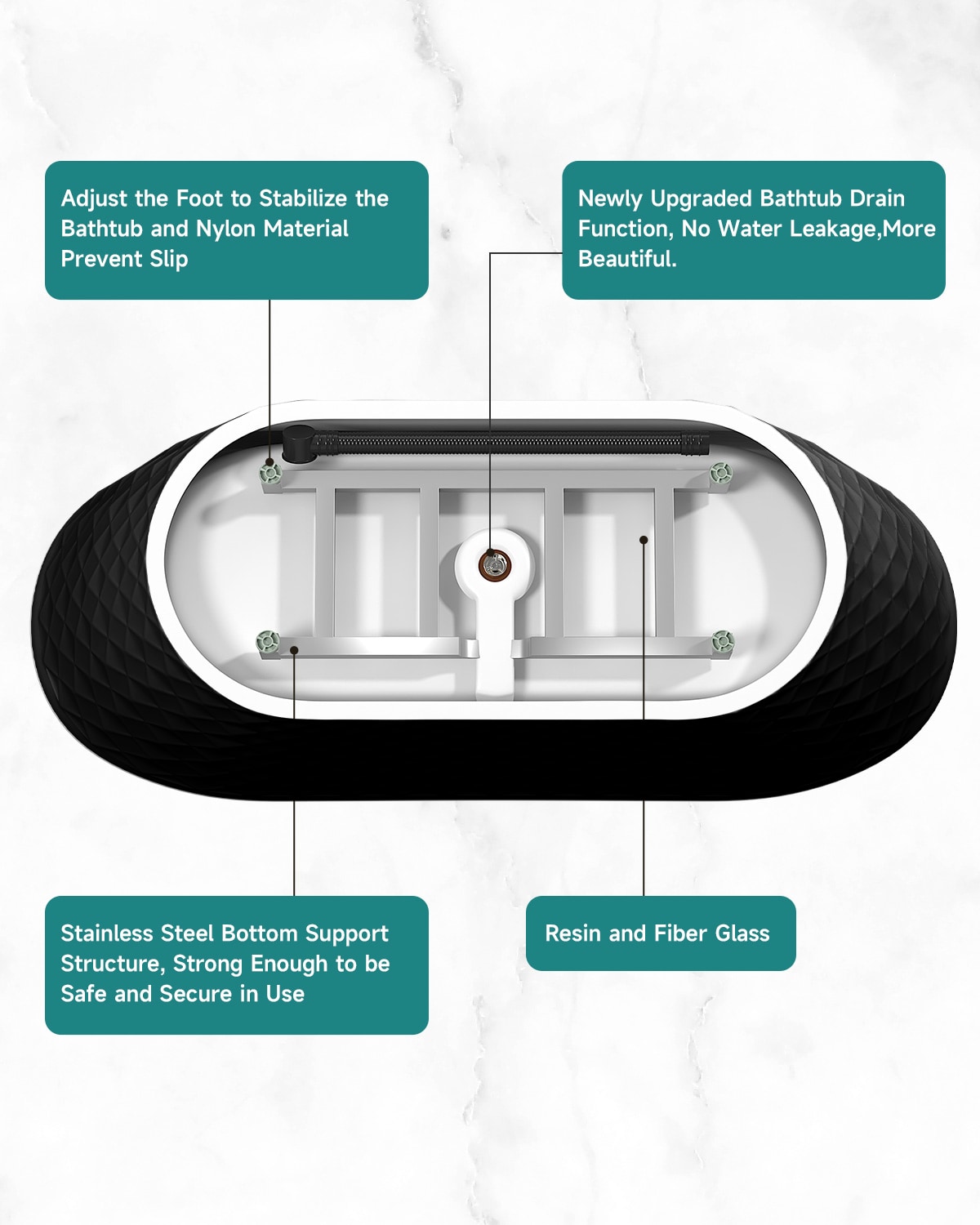 WELLFOR MB-K1613P209651 bathtubs - View #6