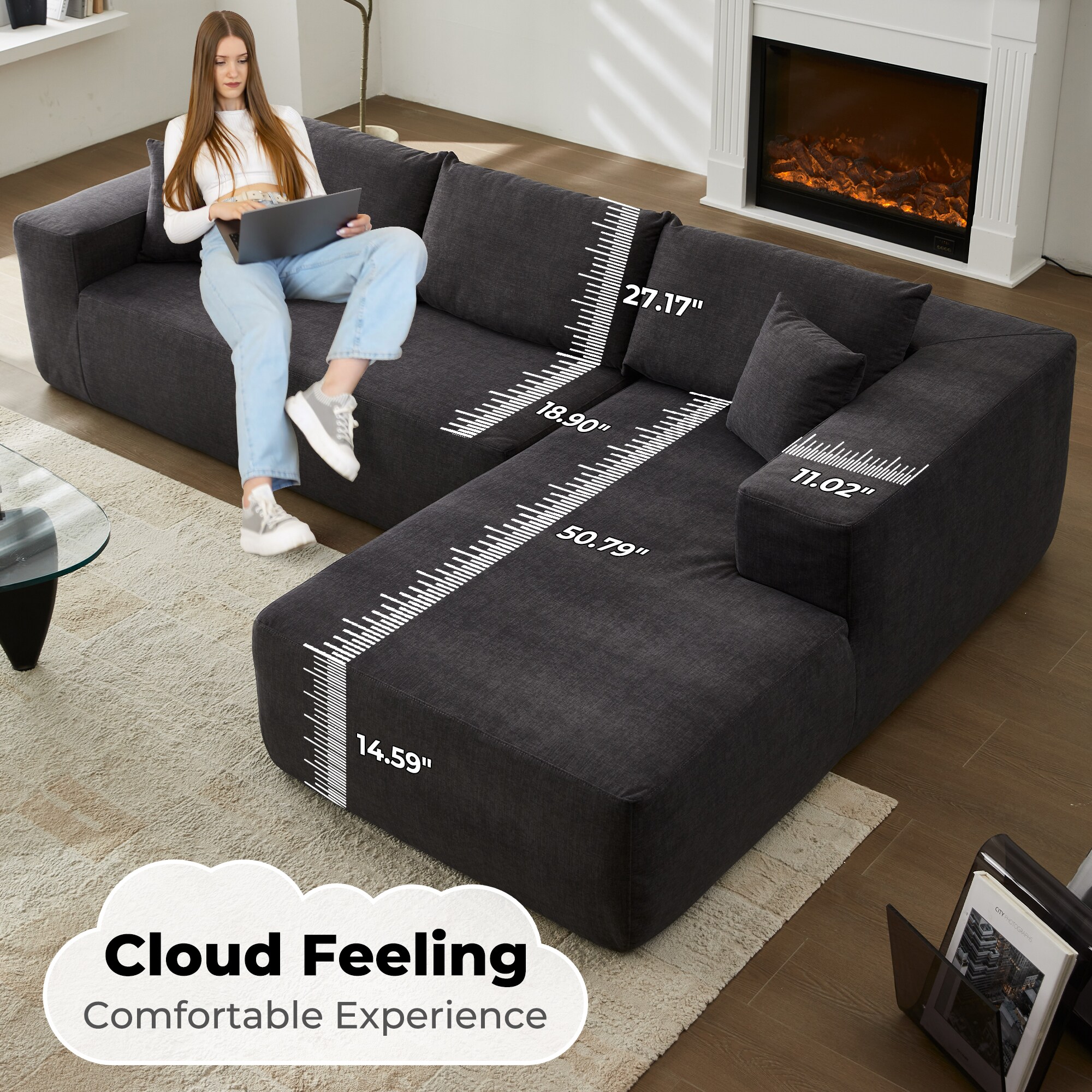 weaxty HMB2V420R Sofas-Loveseats - View #2