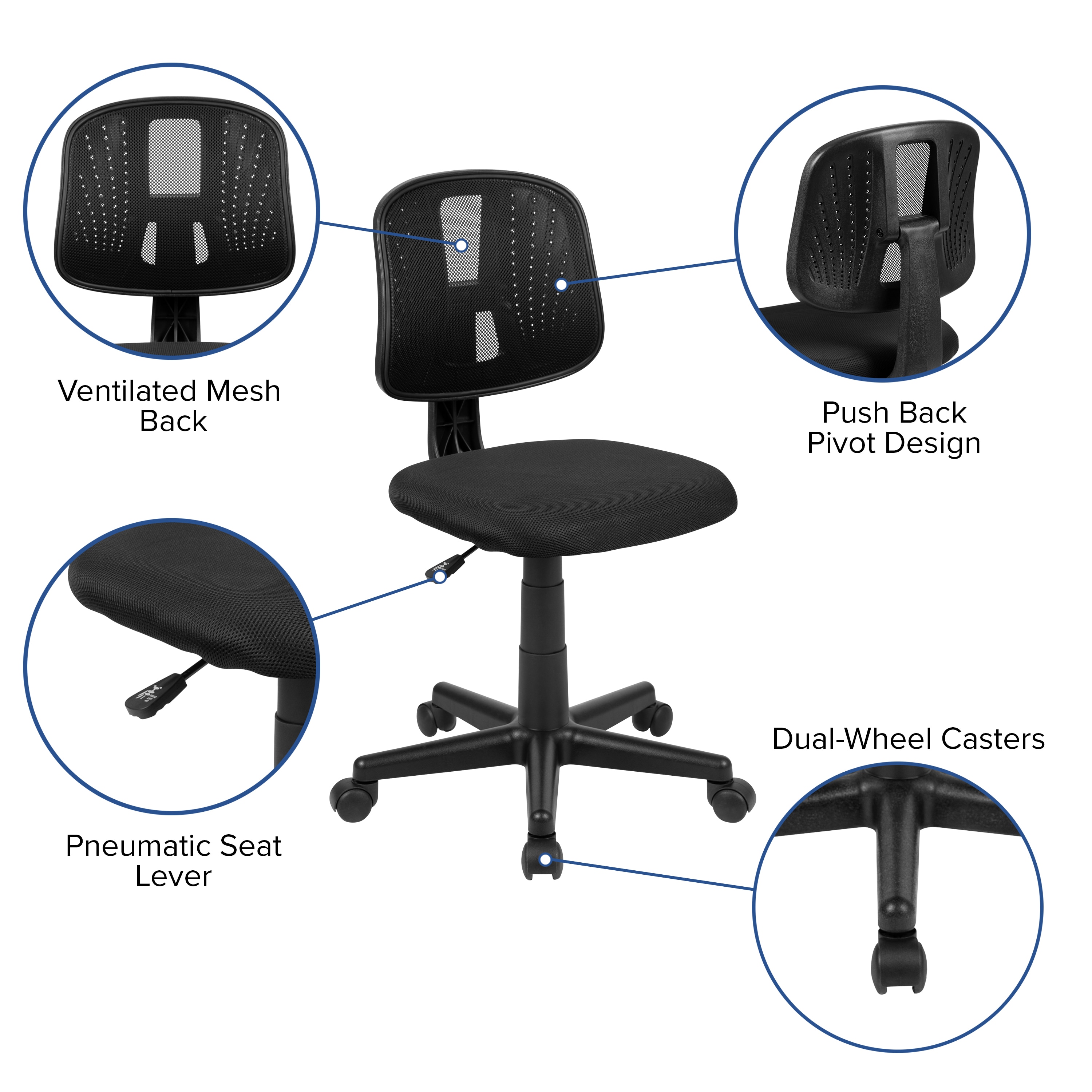 Emma + Oliver 889142942627 Office-Chairs - View #3