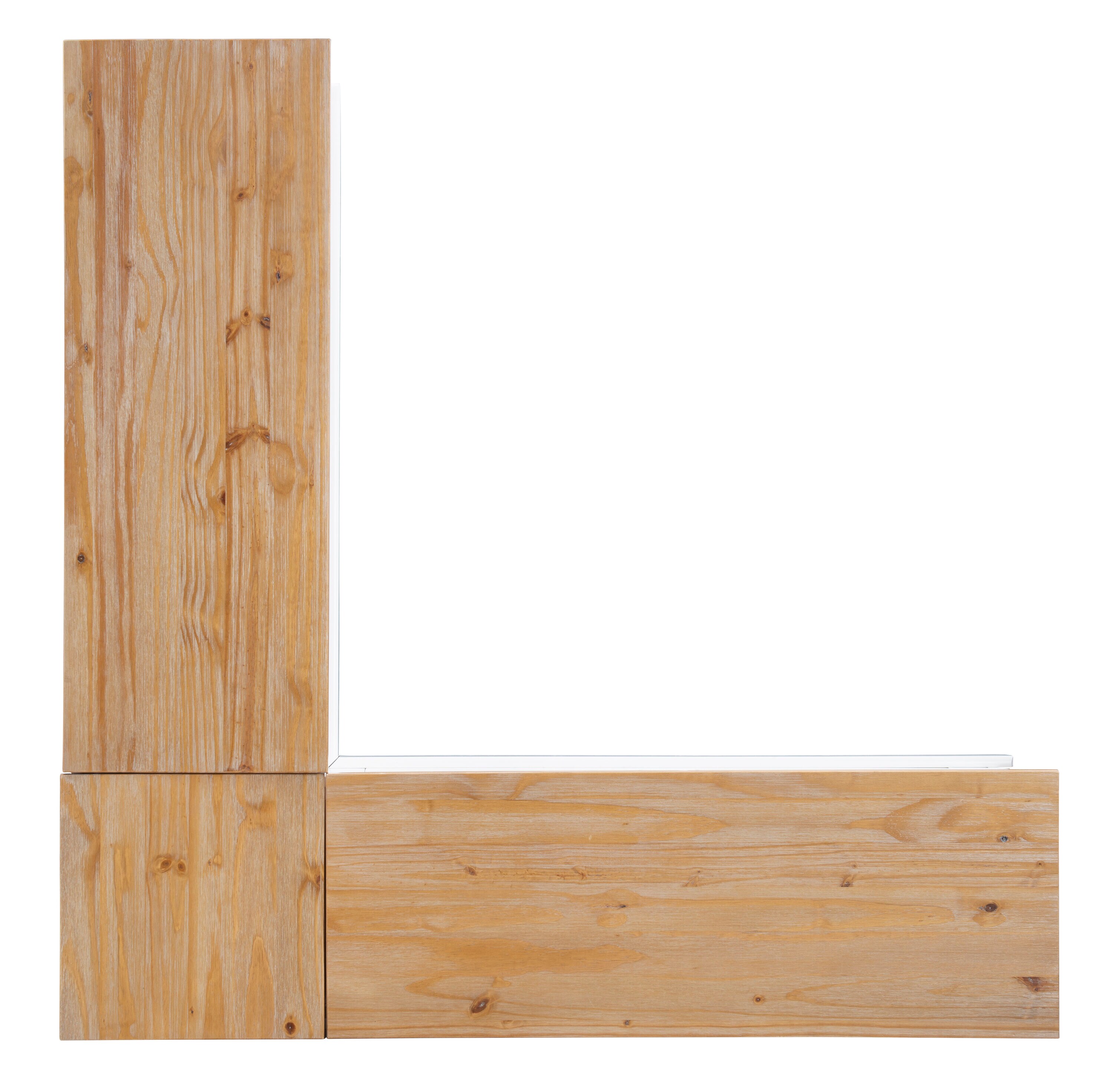 Linon NK158NATWHT01U Dining-Benches - View #11