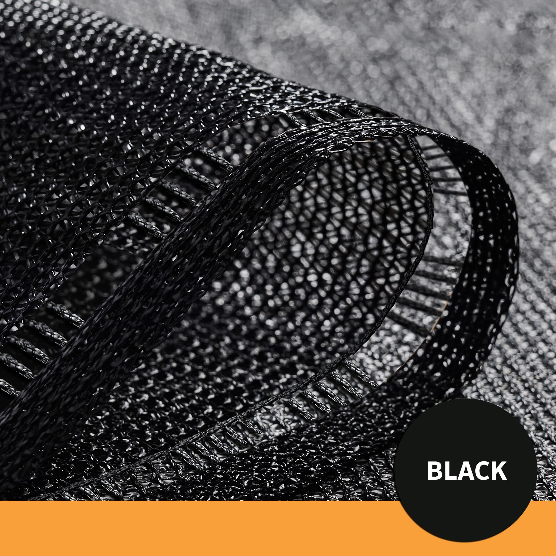 Black Mesh Fabric by Yard. 100% Polyester Mesh Fabric Width 55 