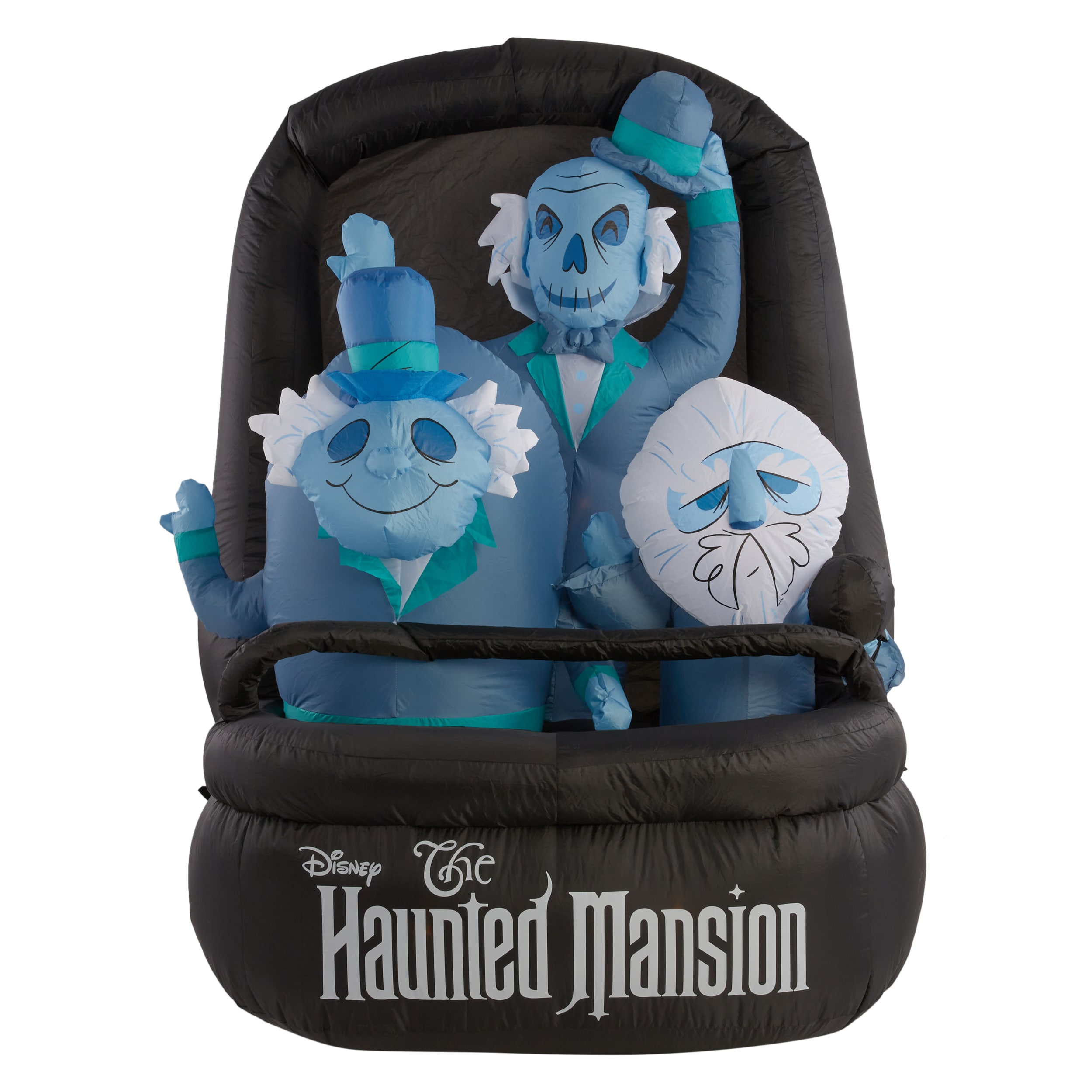 2 Handmade Haunted Mansion Hitchhiking Ghosts Disney Wine Glasses