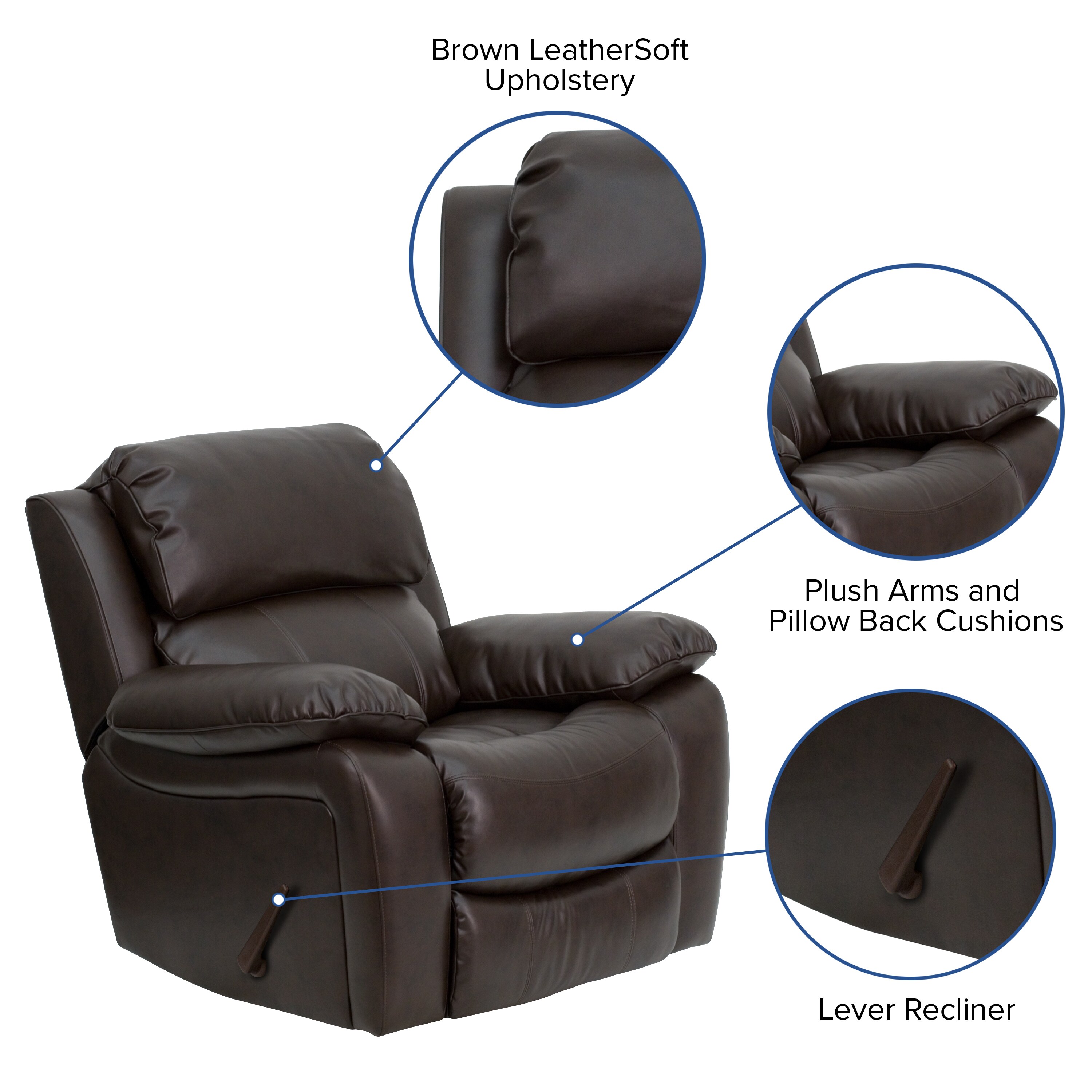 Flash Furniture 847254018395 recliners - View #8