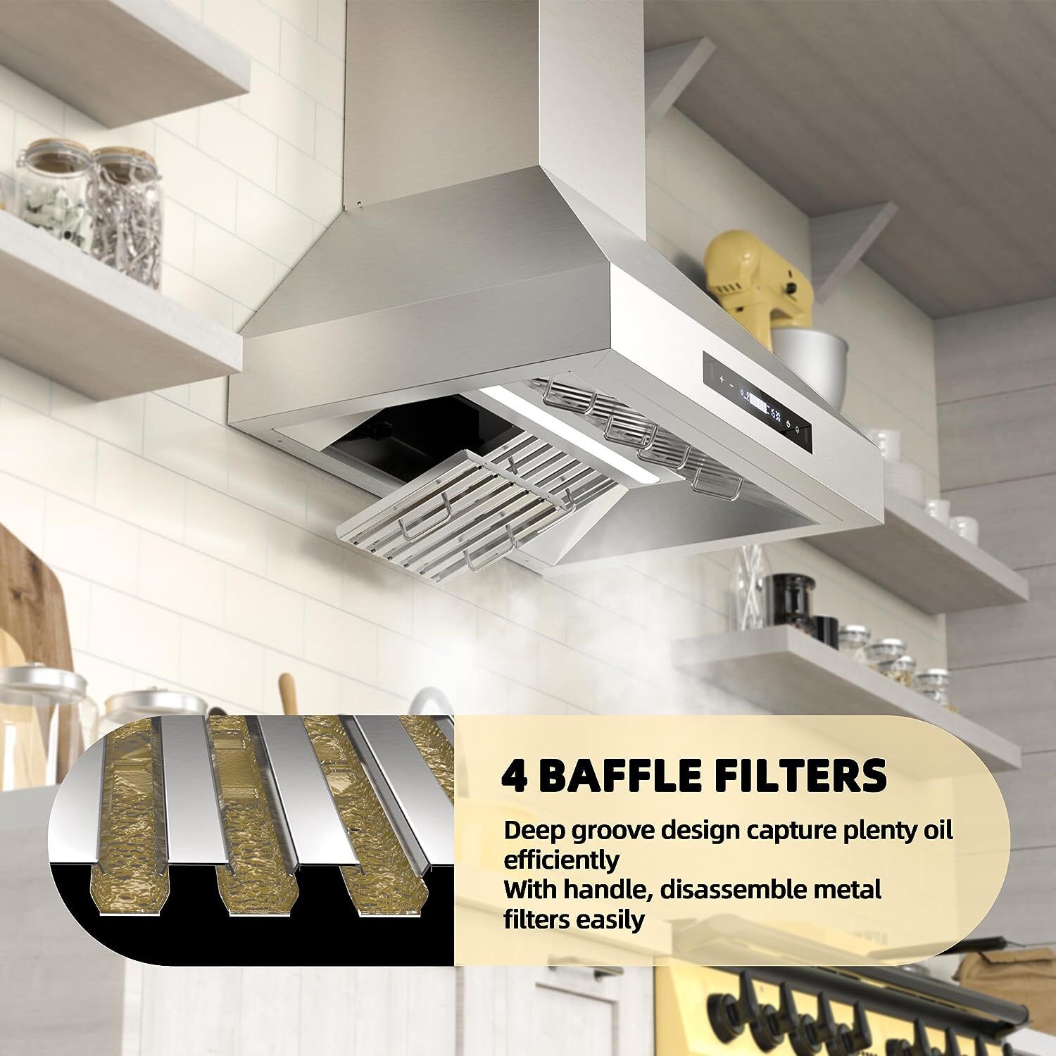 CESICIA RBI-94 Wall-Mounted-Range-Hoods - View #8