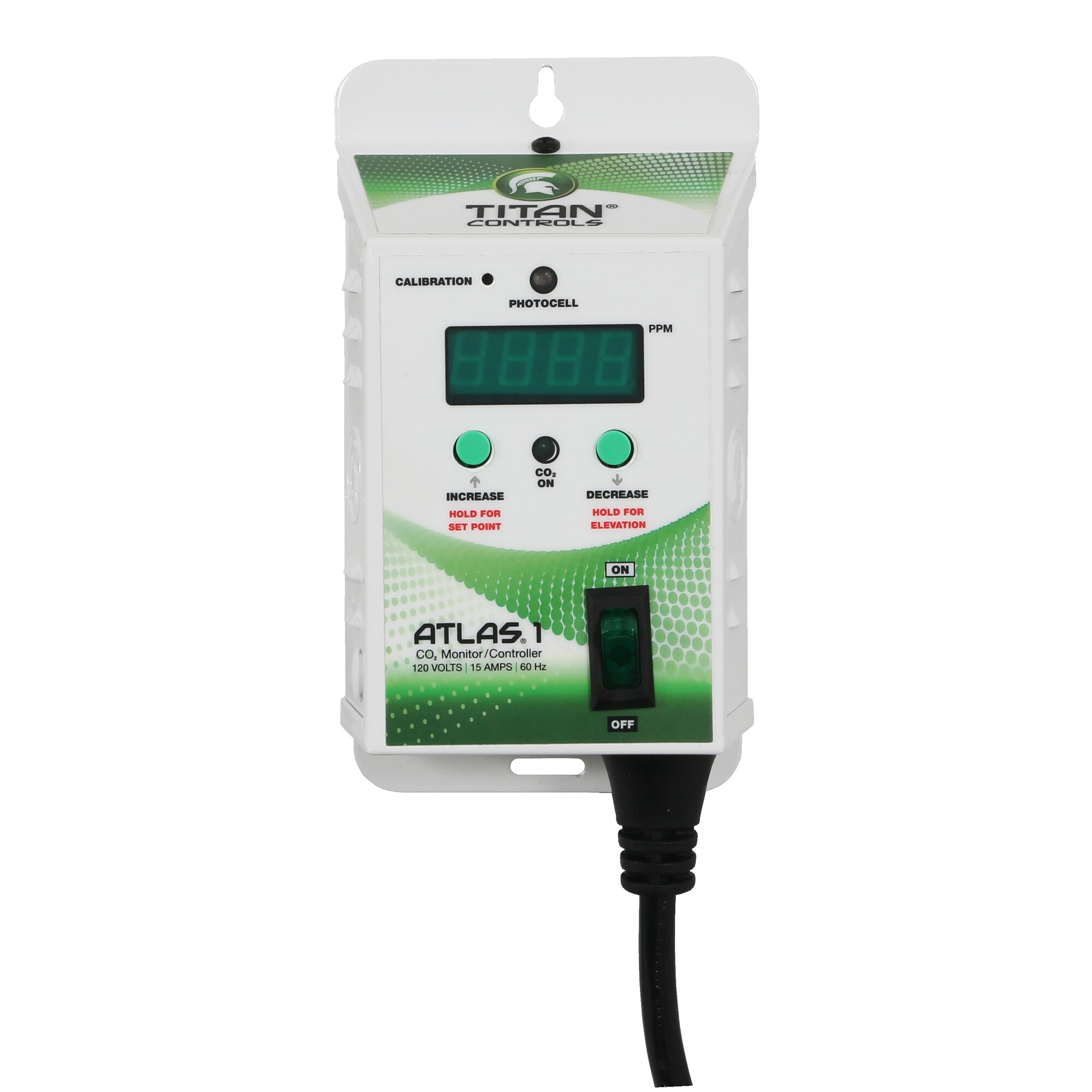 titan controls co2 monitor