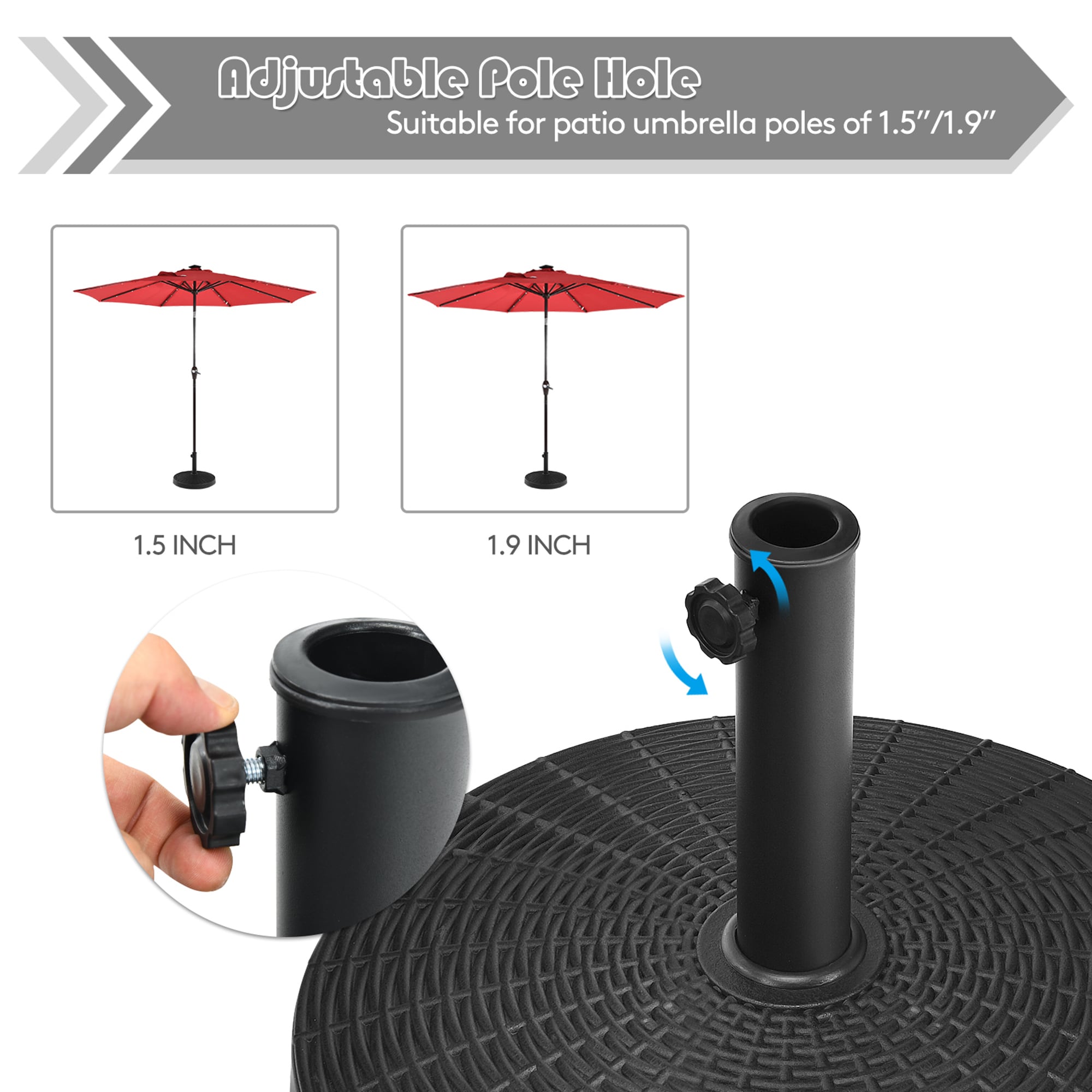 Costway OP70851 Umbrella-Bases - View #5