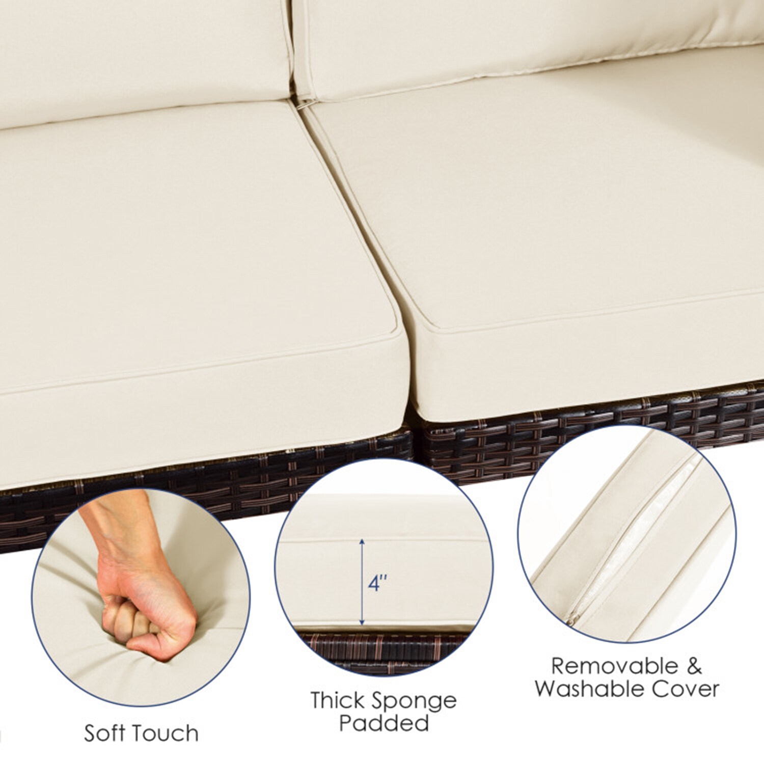 Mondawe OR-SH-053AAC-TM Patio-Sofas-Daybeds - View #8