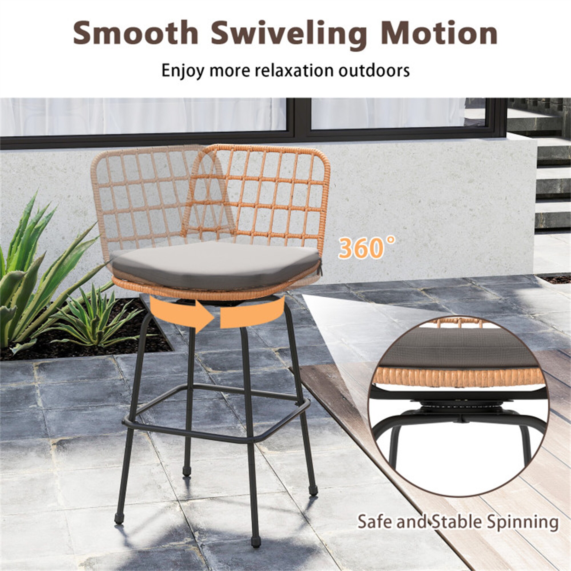 BABOOM BOM-972GR-2-CO Patio-Chairs - View #8