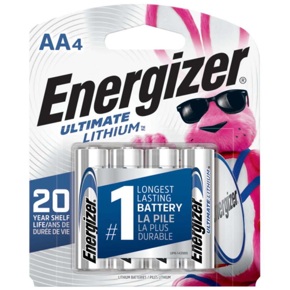 Energizer® Ultimate Lithium AA Batteries, 4 pk - Kroger