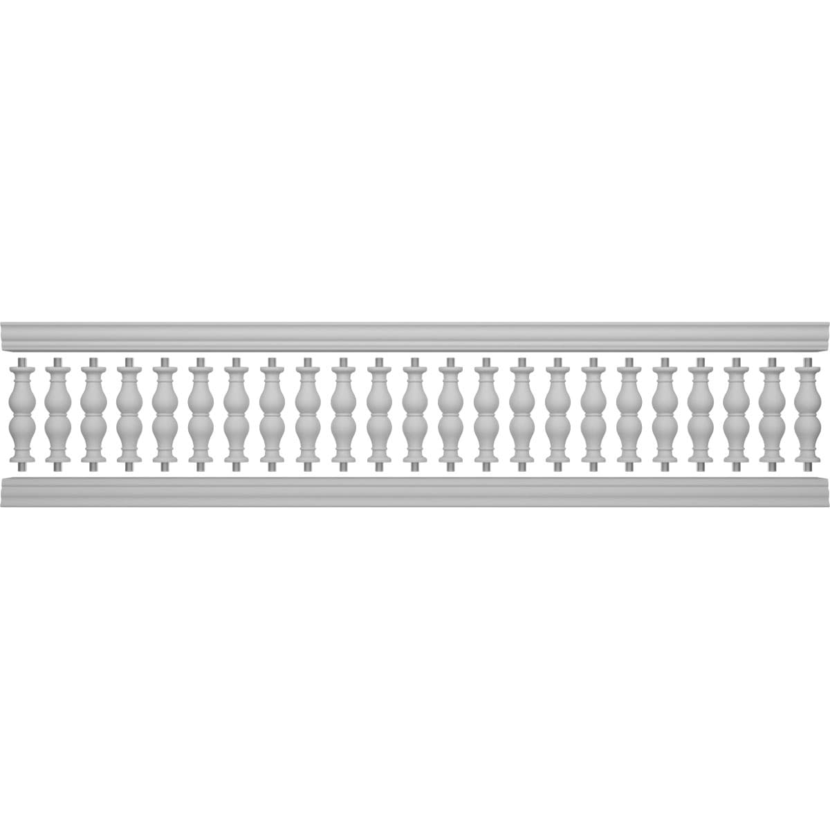 Ekena Millwork BALK32X156AVN railings - View #5