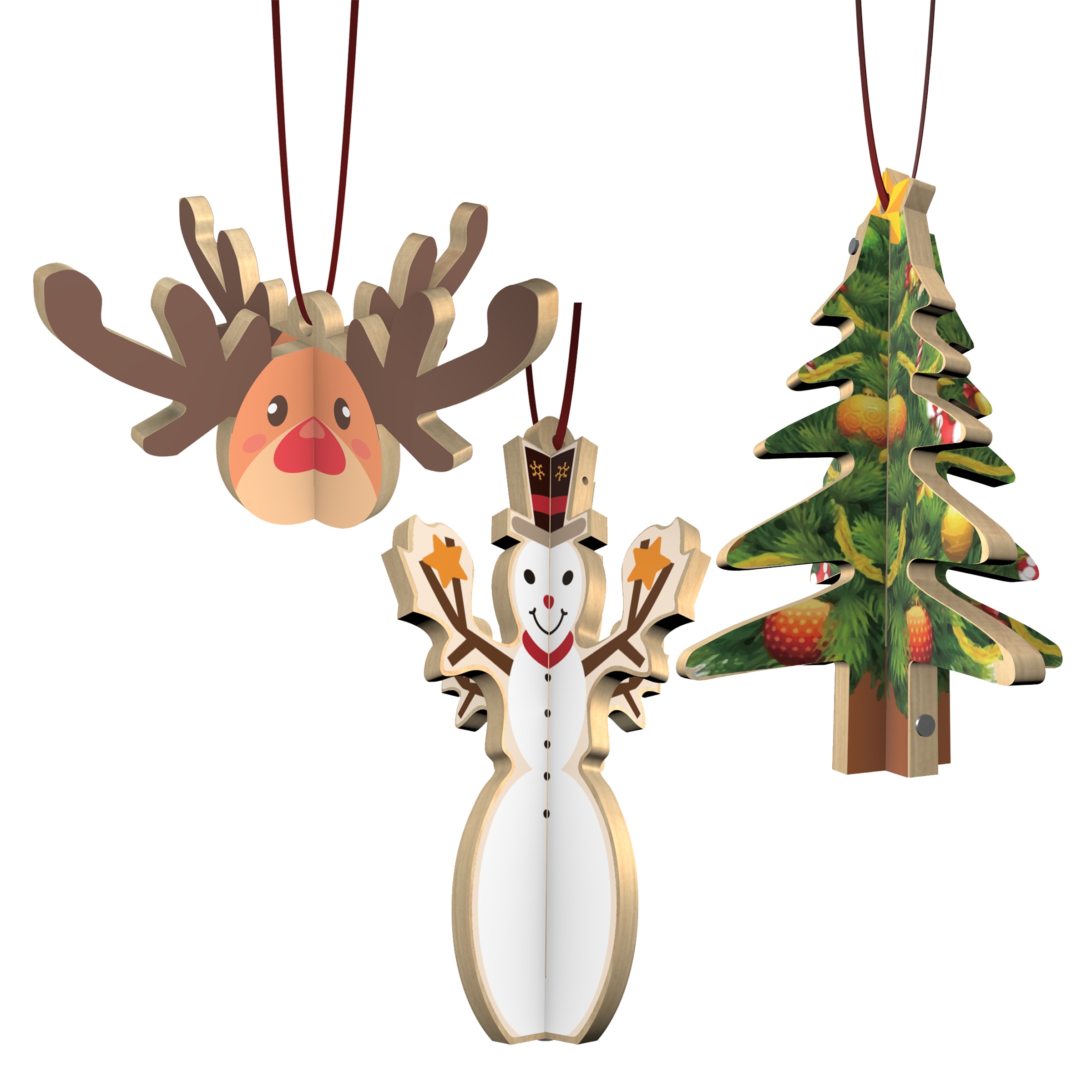 Build and Grow Kid's Ornaments Set Project Kit in the Kids Project Kits ...