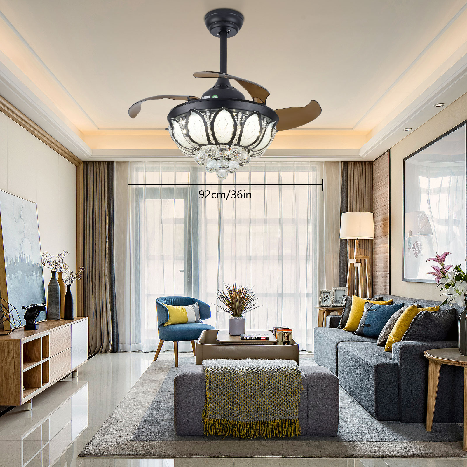 Oukaning JZUCOD-01380099 Ceiling-Fans - View #3