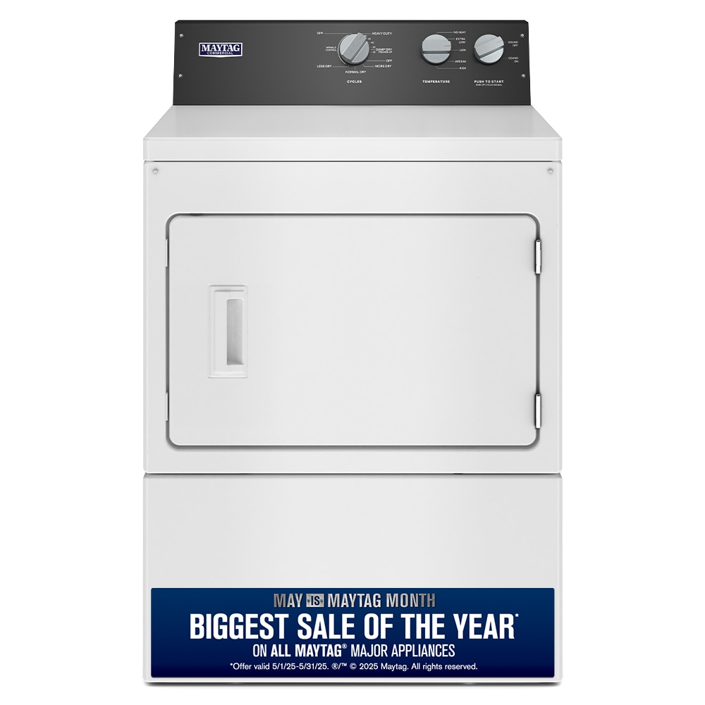Maytag MEDP585GW Elec-Dry - View #2