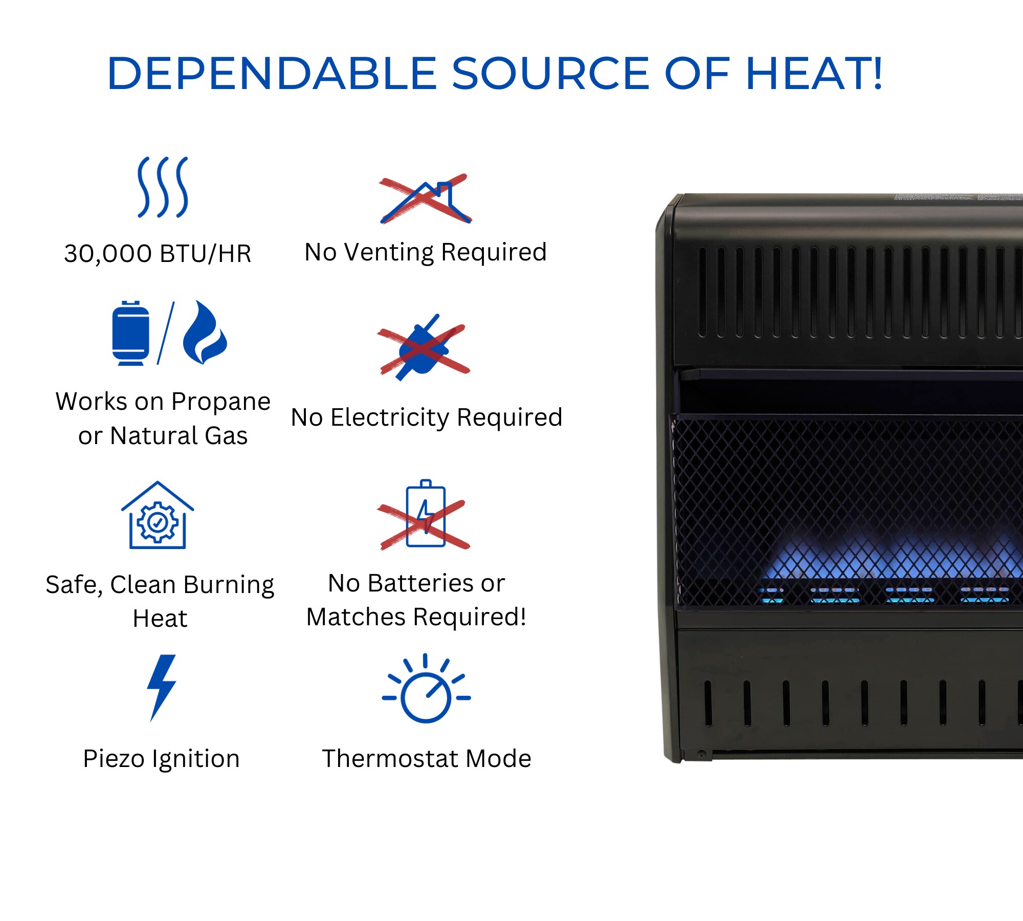 ProCom MNSD300TGA Gas-Heaters - View #3