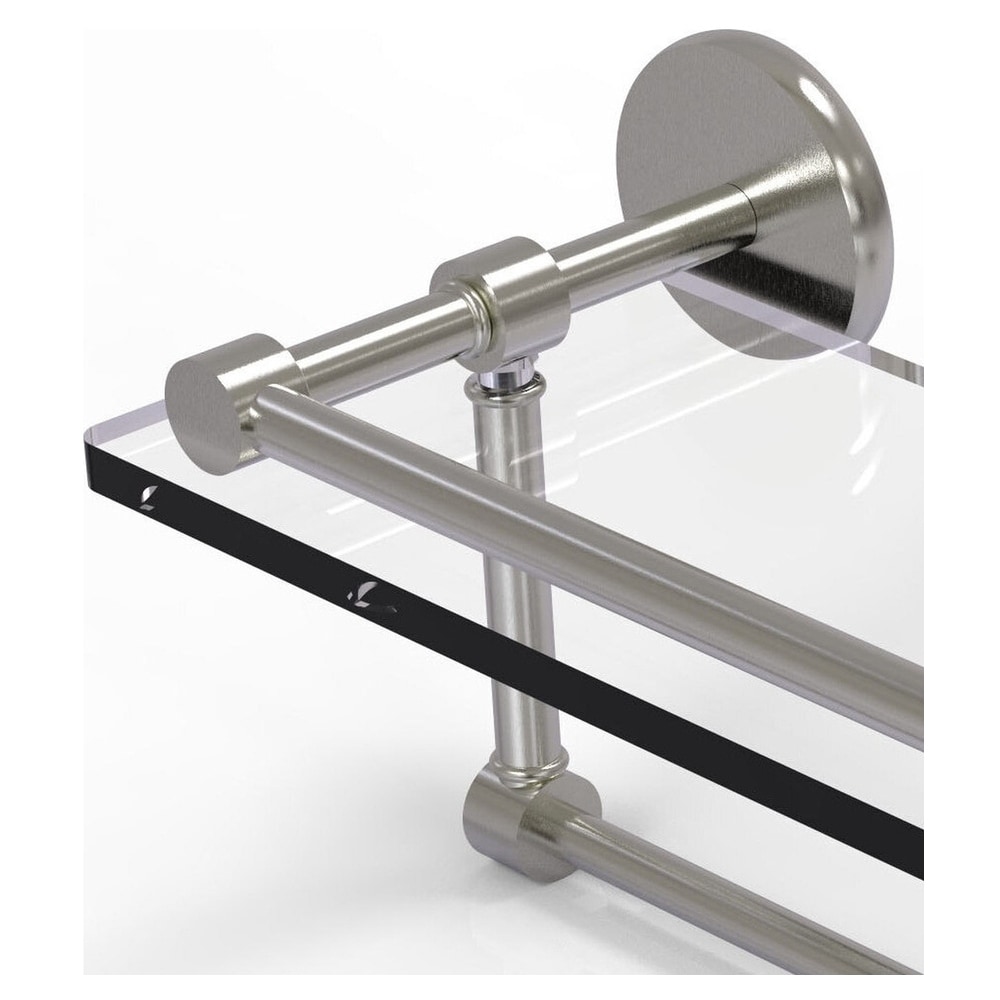 Allied Brass P1000-1PT/16-GAL-SN Bathroom-Shelves - View #2