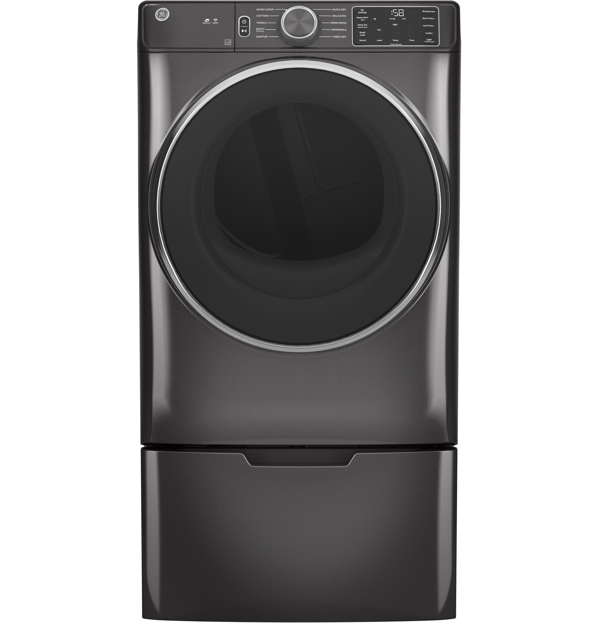 GE GFD55ESPNDG Elec-Dry - View #2