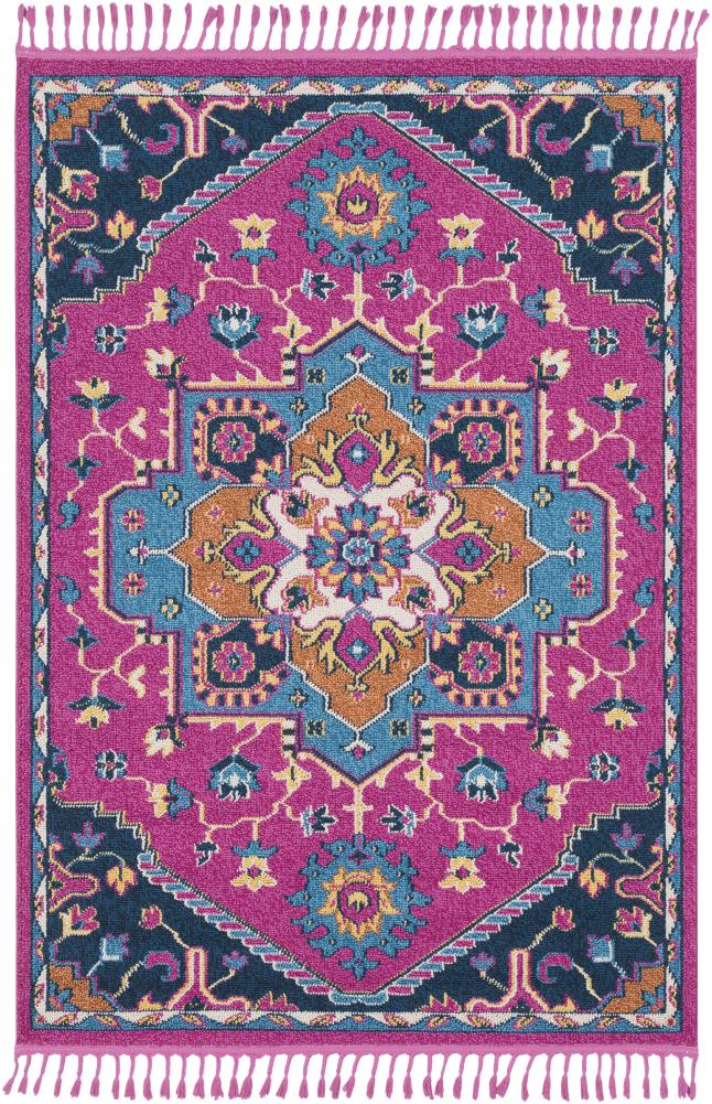 Surya LOV2316-31157 Love 4 X 6 (ft) Pink Medallion Oriental Area Rug
