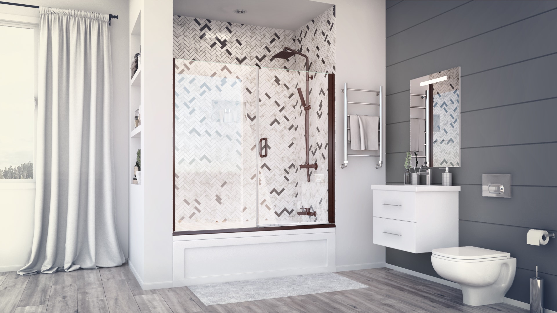 Holcam DTEORBCLR6058HS Bathtub-Doors - View #9