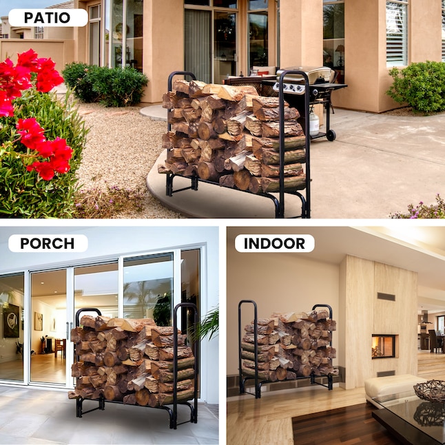 Wood storage rack lowes sale