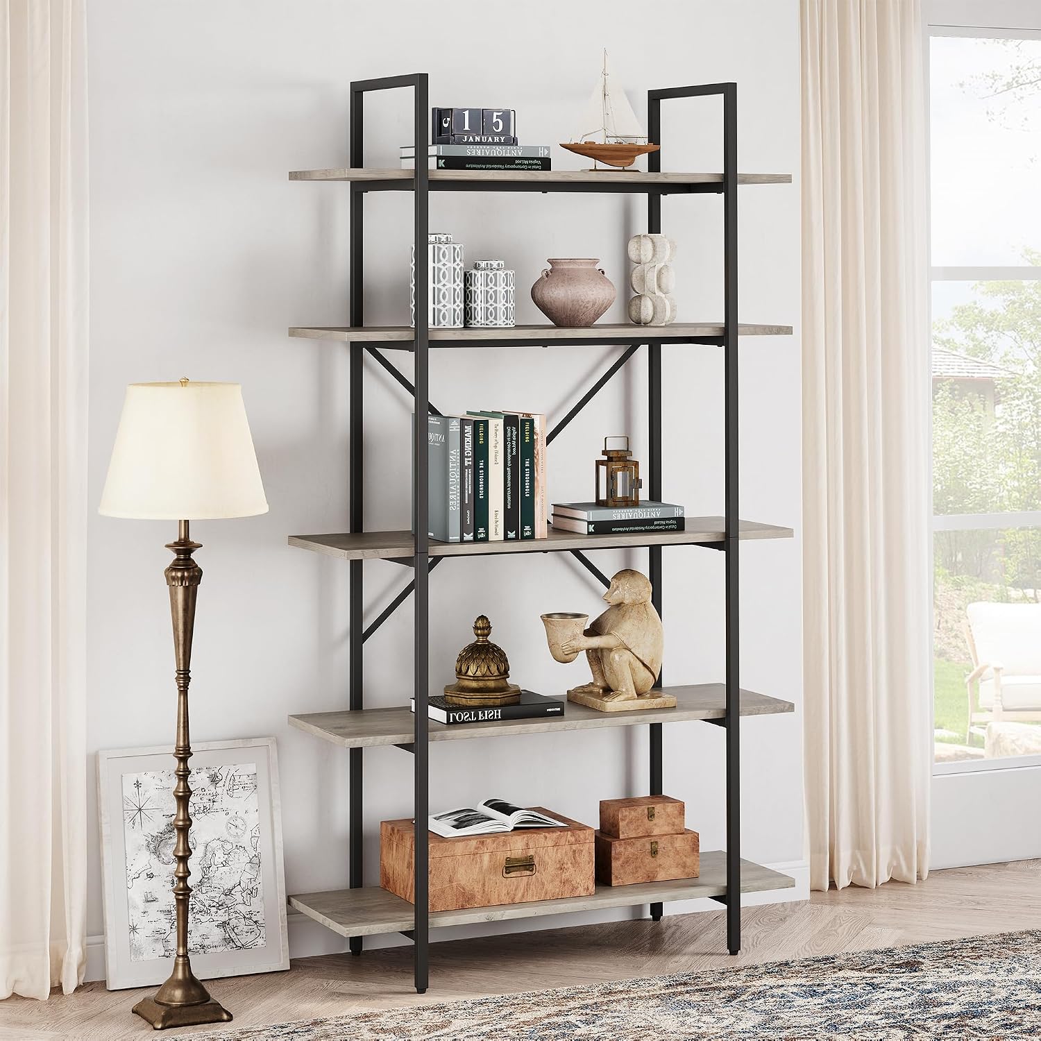 GAOMON CQC-XVQP7R-ENVQ bookcases - View #2