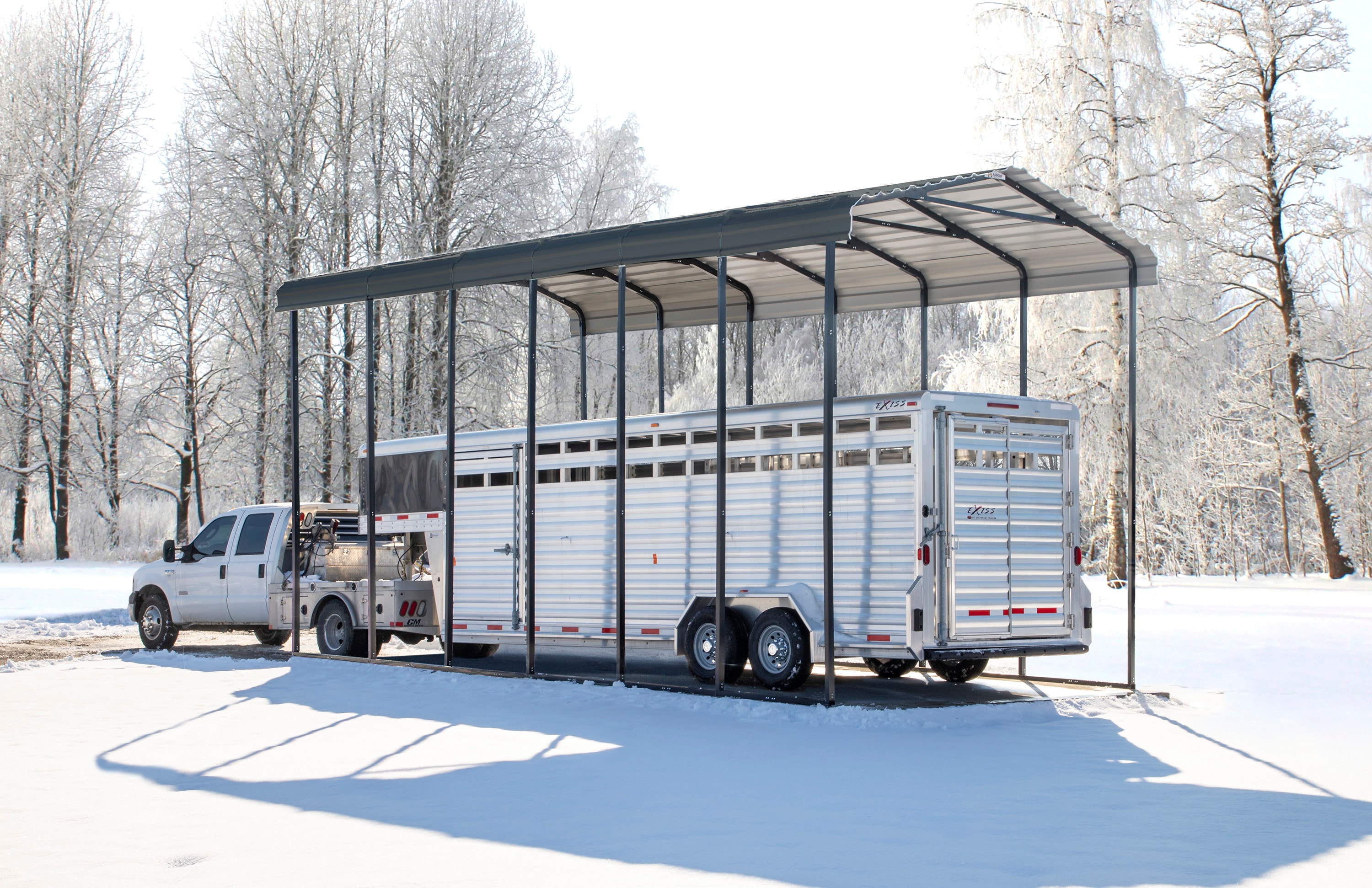 Arrow CPHC142914 Carport-Covers - View #2
