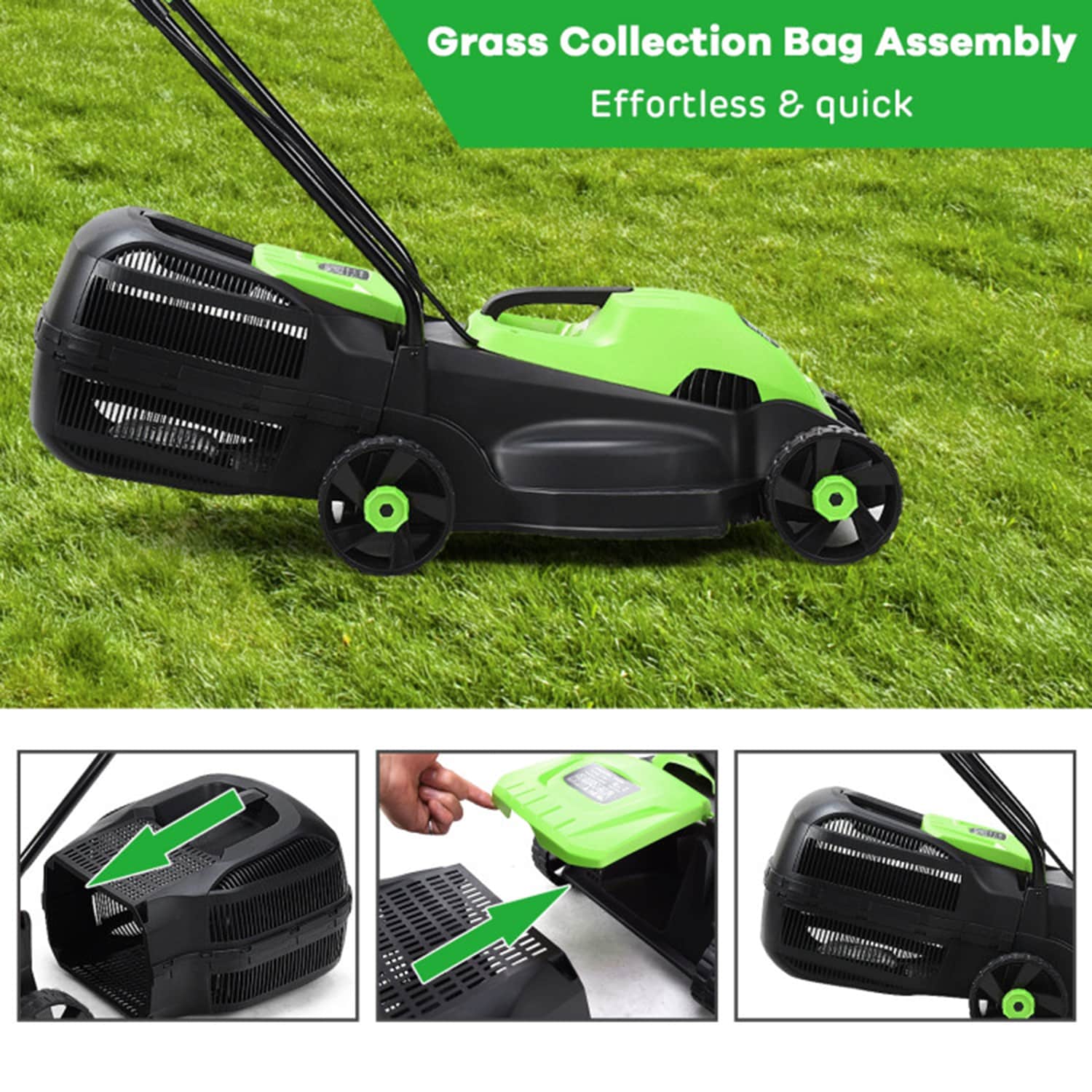 Mondawe MO-ET279GN3P Push-Mower-Electric - View #4