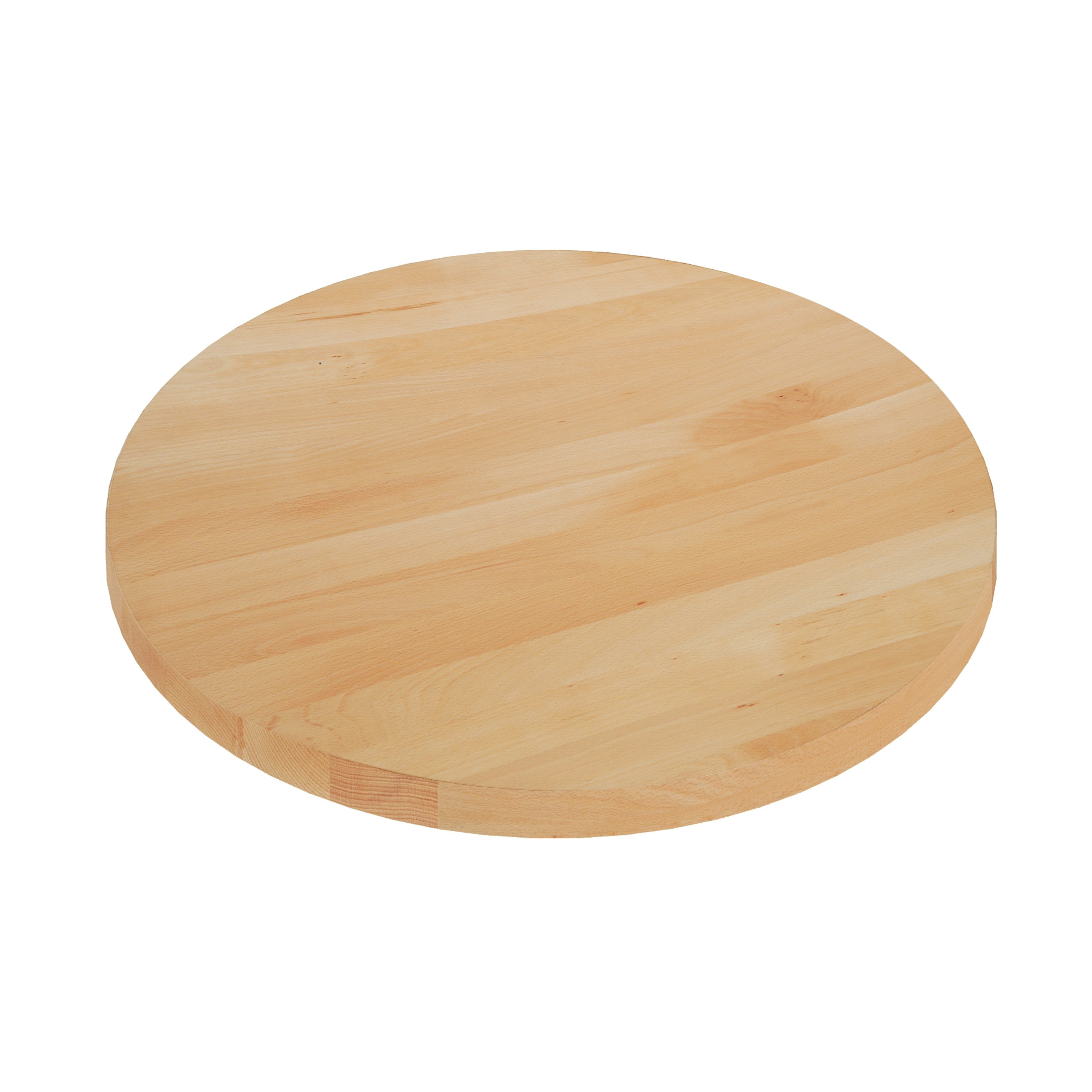 Flash Furniture 196861198748 Bennett 30 Inch Round Solid Wood Indoor 1.5 Inch Thick Rectangular Tabletop in Natural