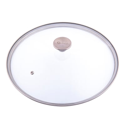 Ozeri 10 in. Earth Frying Pan Lid in Tempered Glass ZP-26GL - The