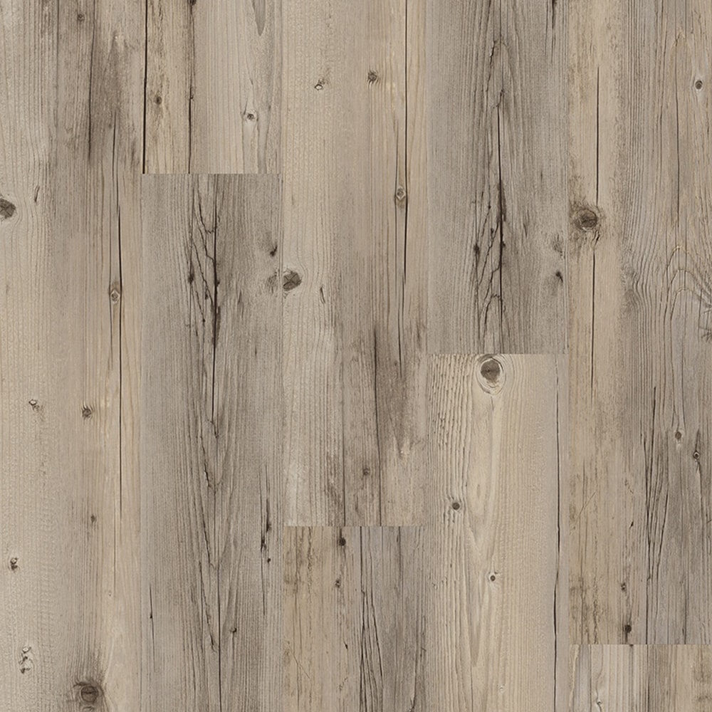 Style Selections LWD4245JBPS Barnwood Gray Wood look 3-mil x 6-in W x 36-in L Water Resistant Peel and stick Luxury Vinyl Plank Flooring ( 1.5-sq ft Piece )