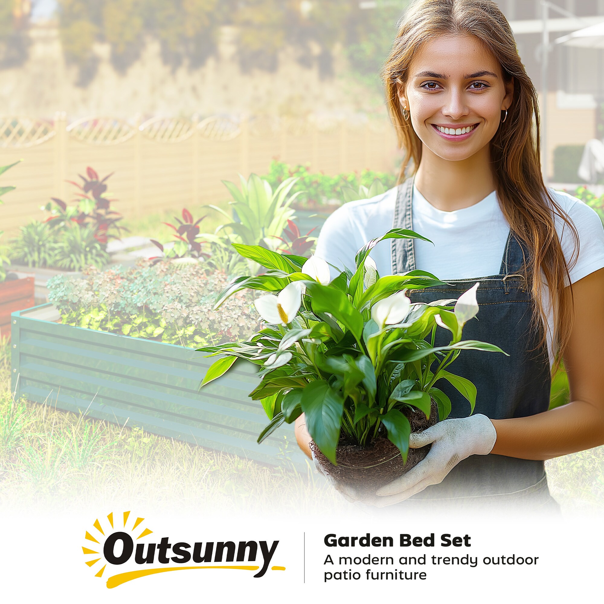 Outsunny 845-040V01GN Raised-Garden-Beds - View #5