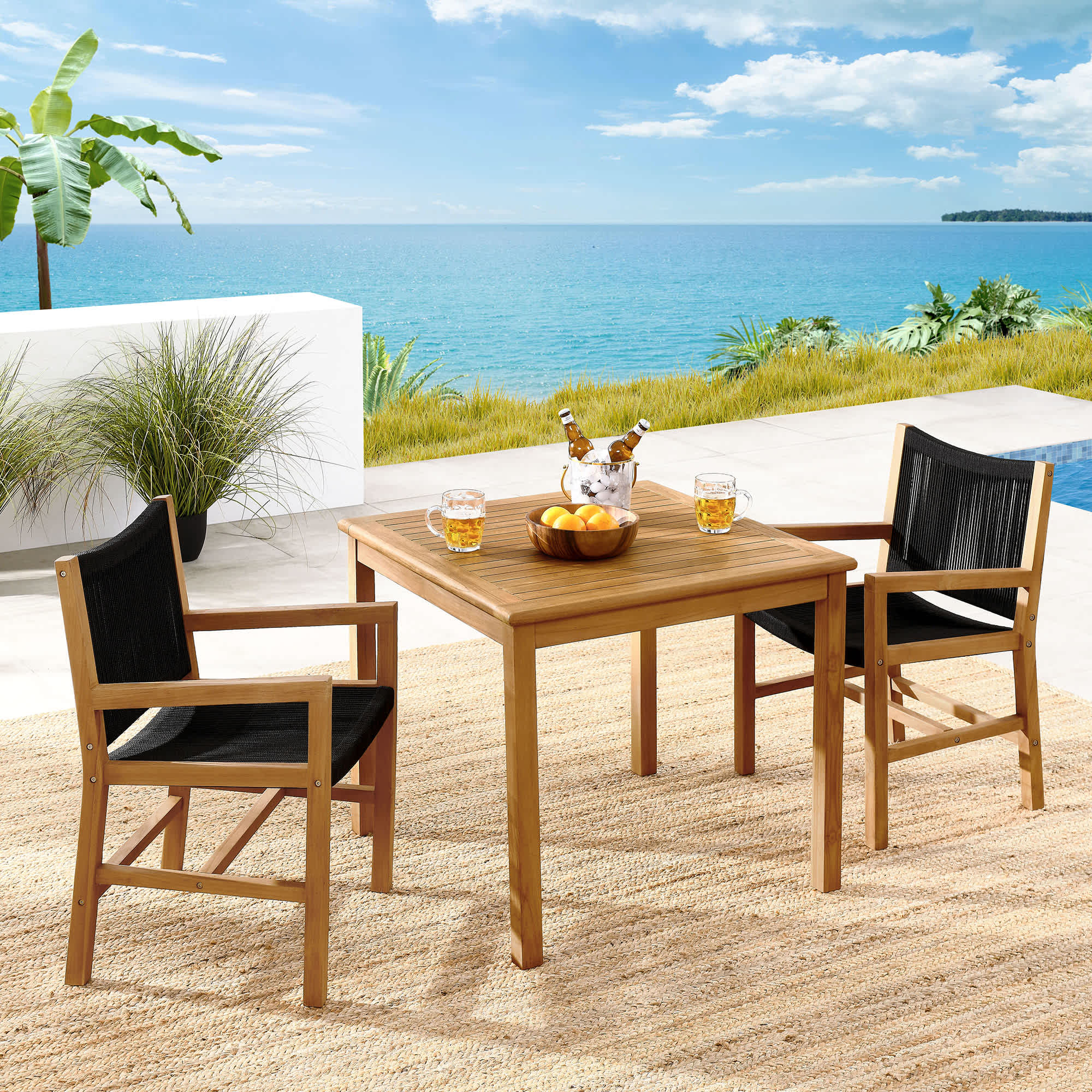 Modway EEI-6940-NAT-BLK Patio-Dining-Sets - View #11